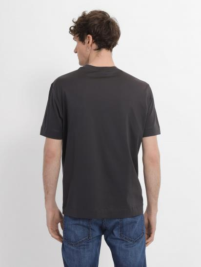 Emporio Armani Emporıo Armani Erkek %100 Pamuklu Logolu Kısa Kollu Antrasit T-Shirt 3R1TZ3 1JSAZ-0651
