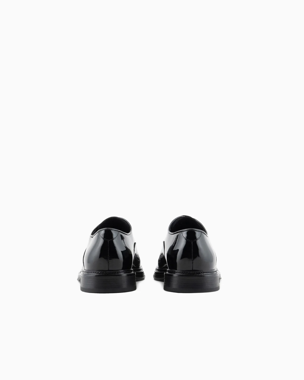 Emporio Armani Emporıo Armani Erkek Bağcıklı Bağlama Yuvarlak Burun Deri Rahat Taban Siyah Ayakkabı X4C654 XAT24-00002