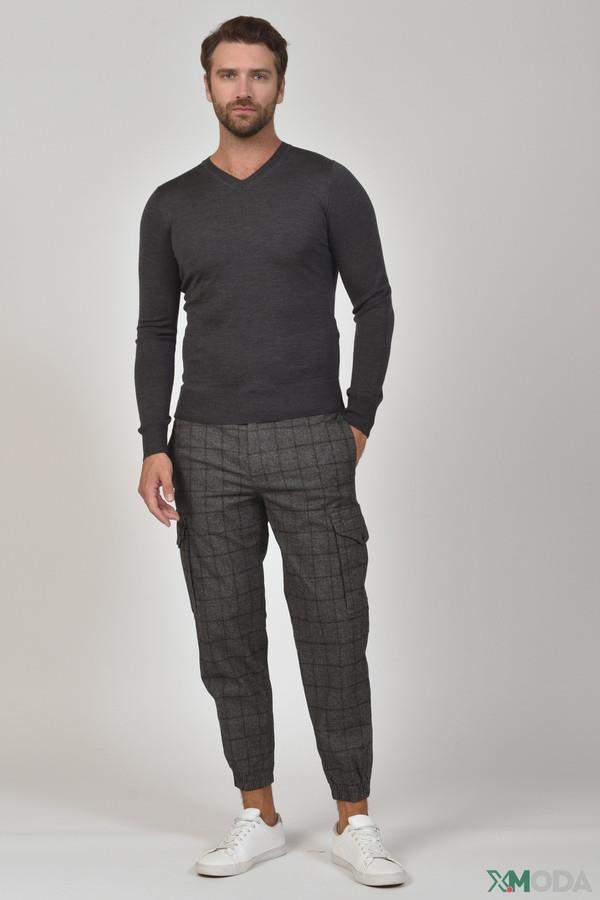 Emporio Armani Emporıo Armani Erkek Basic Kısa Kollu Logo Nakışlı Mavi Kazak 8N1M41 1M67Z-GRI