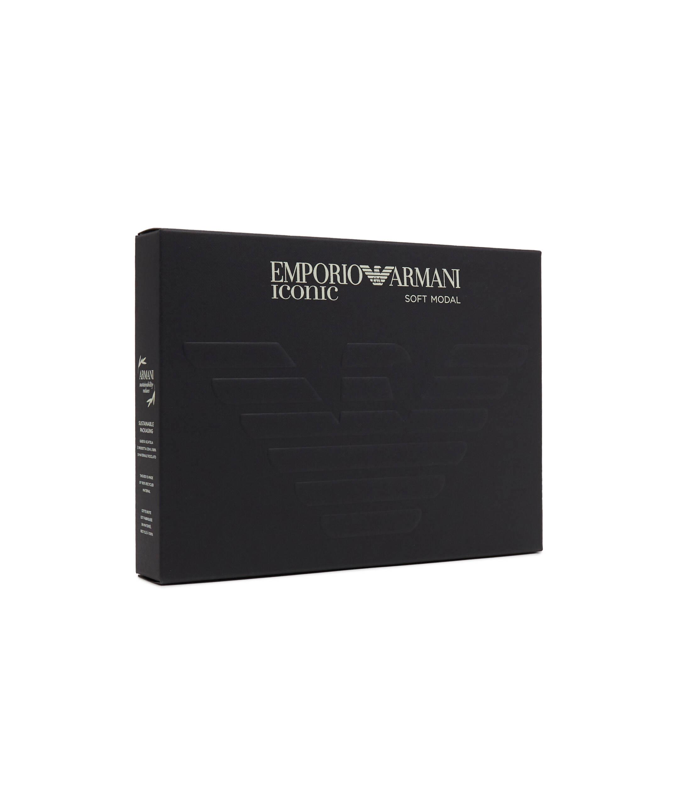 Emporio Armani Emporıo Armani Erkek Beli Lastikli Logolu Rahat Kesim Siyah Boxer 110814 3F511-00020