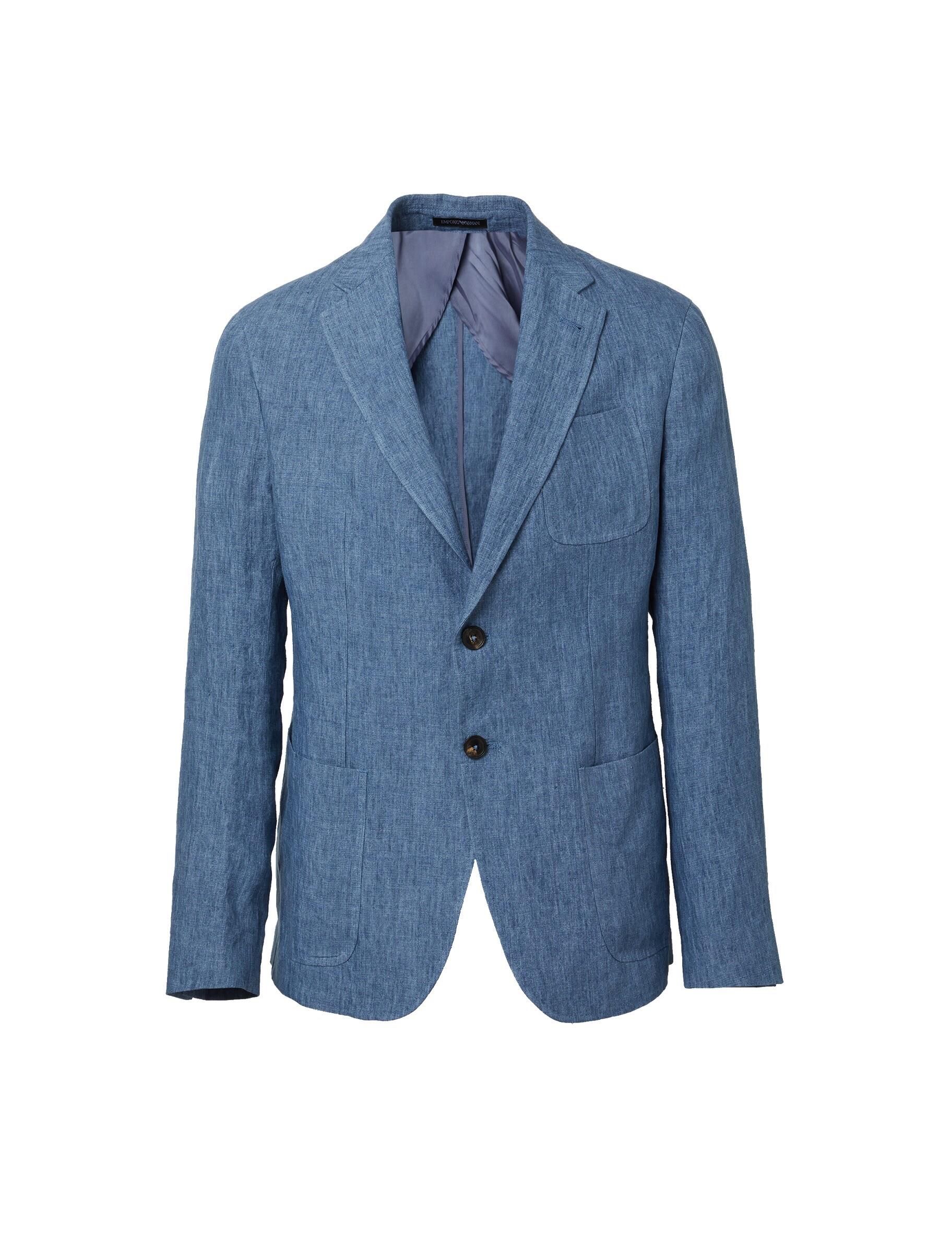 Emporio Armani Emporıo Armani Erkek Blazer Model Rahat Şık Mavi Ceket I1G930 I1448-724