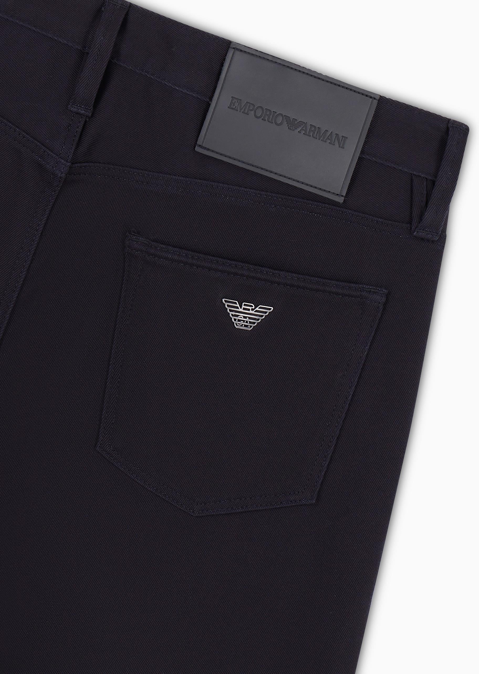 Emporio Armani Emporıo Armani Erkek Cepte Minik Logo Detaylı Denim Lacivert Pantolon 6D1J75 1NUPZ-0920