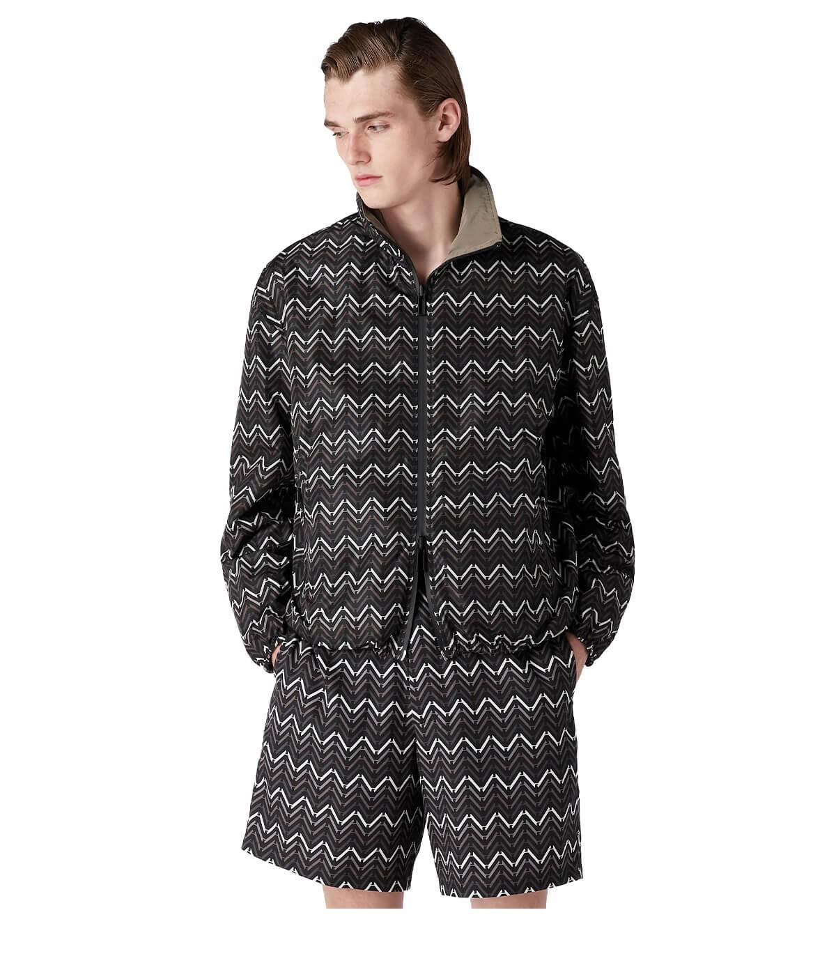 Emporio Armani Emporıo Armani Erkek Çok Renkli Çift Taraflı Lacivert Mont 3R1BR7 1NTDZ-F744