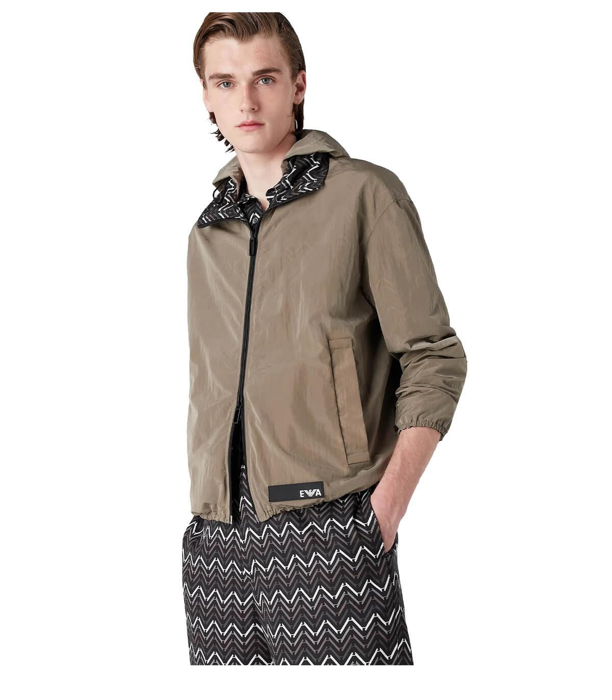 Emporio Armani Emporıo Armani Erkek Çok Renkli Çift Taraflı Lacivert Mont 3R1BR7 1NTDZ-F744