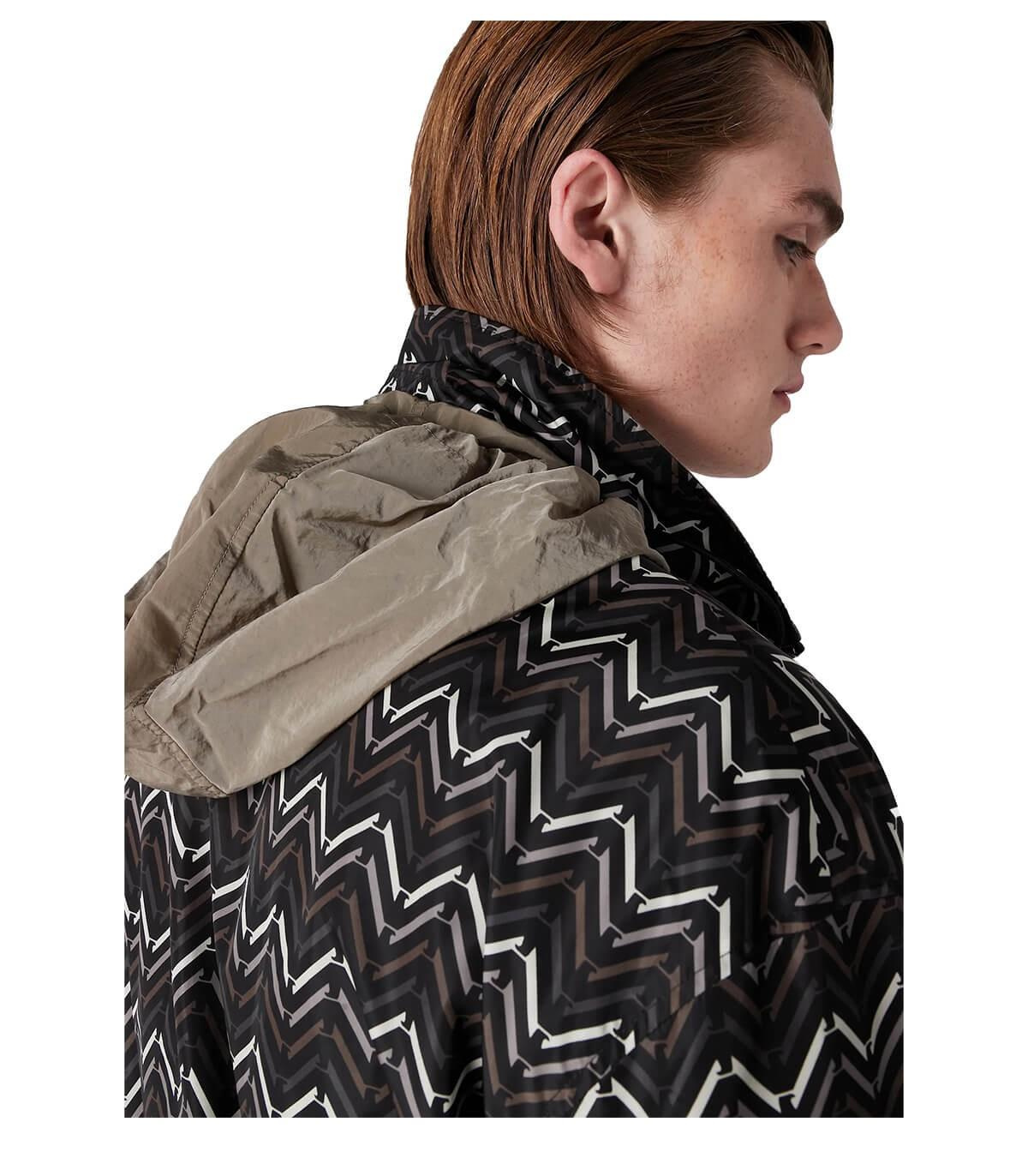 Emporio Armani Emporıo Armani Erkek Çok Renkli Çift Taraflı Lacivert Mont 3R1BR7 1NTDZ-F744