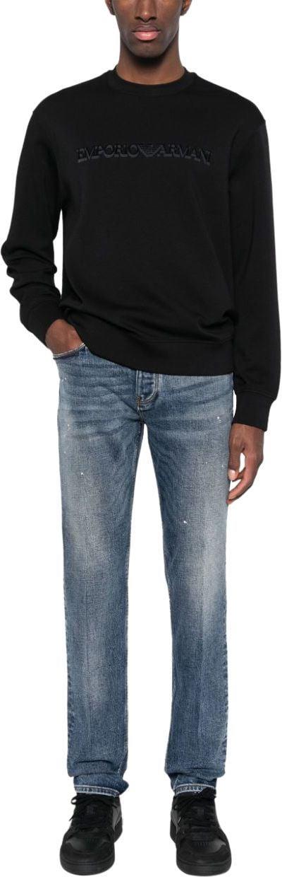 Emporio Armani Emporıo Armani Erkek Denim Kumaş  Normal Bel Düz Model Lacivert Jeans 6R1J75 1DMXZ-0942