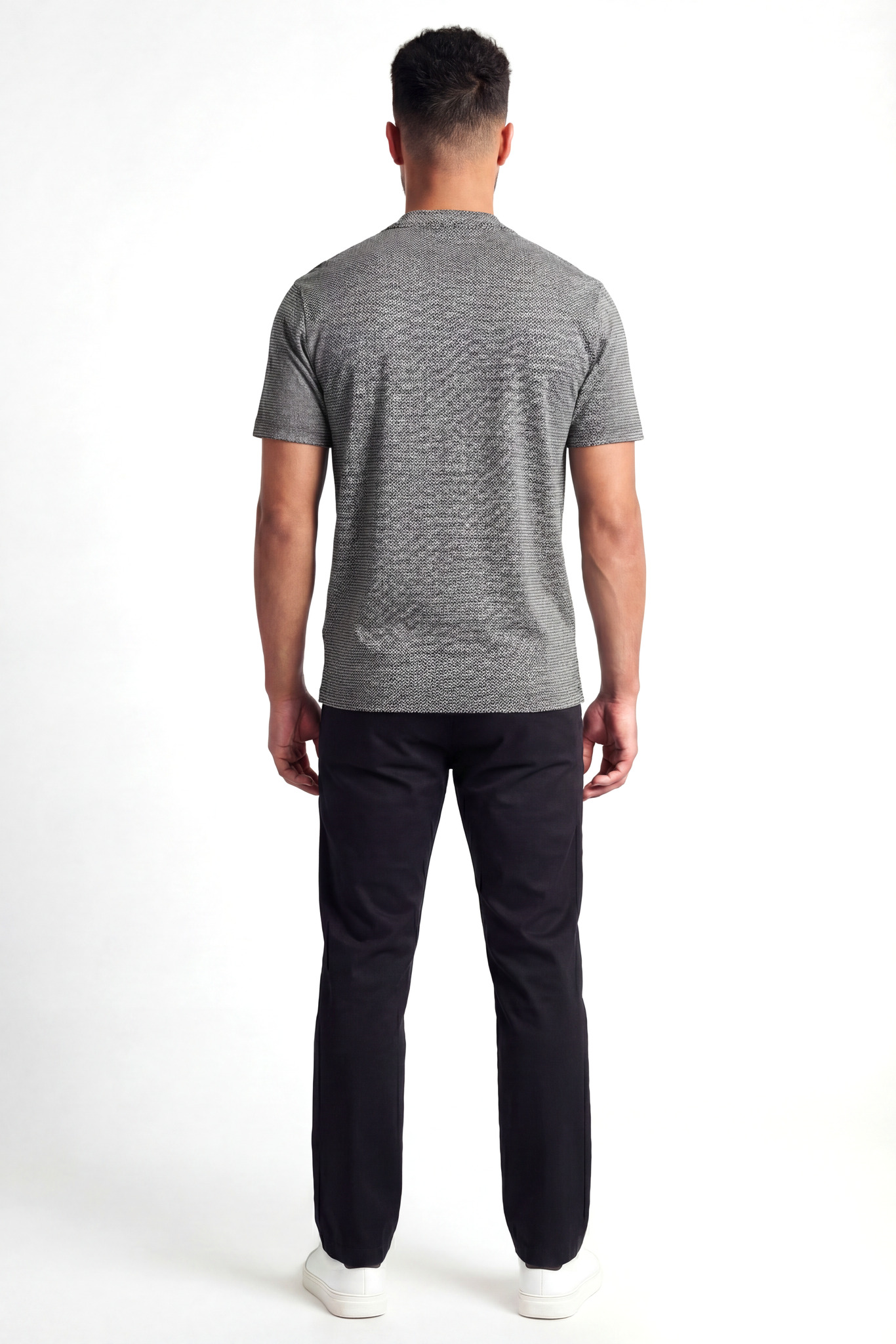 Emporio Armani Emporıo Armani Erkek Desenli Bisiklet Yaka Kısa Kol FB484 T-Shirt EM005270 AF24857-FB484