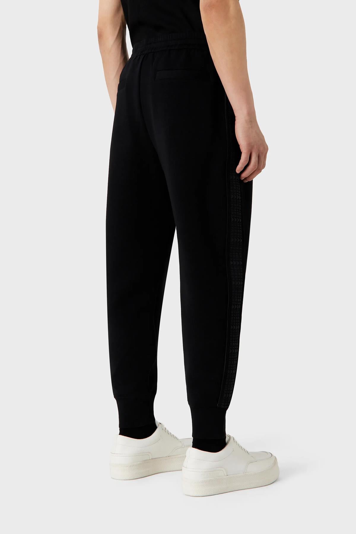 Emporio Armani Emporıo Armani Erkek Dokuma Kumaş  Normal Bel  Düz Model Siyah Pantolon 6R1PQ6 1JHSZ-0999