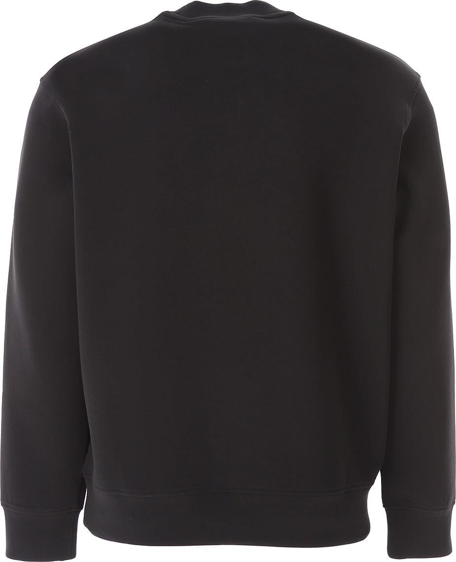 Emporio Armani Emporıo Armani Erkek Dokuma Kumaş Düz Bisiklet Yaka Siyah Sweatshirt 6R1MG7 1JHSZ-00B0