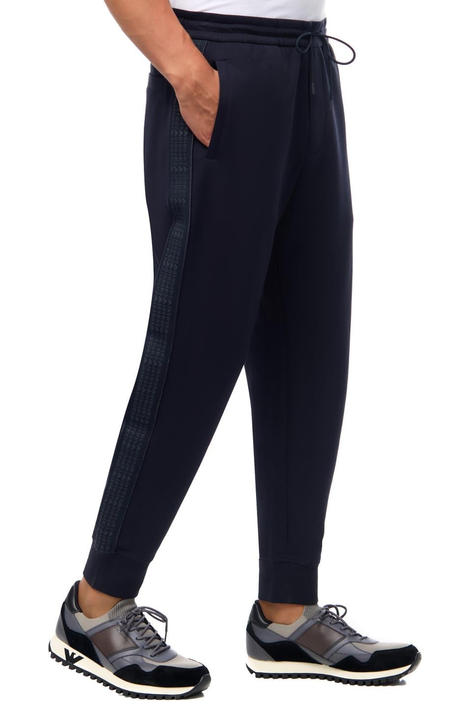 Emporio Armani Emporıo Armani Erkek Dokuma Kumaş  Normal Bel  Düz Model Lacivert Pantolon 6R1PQ6 1JHSZ-0920