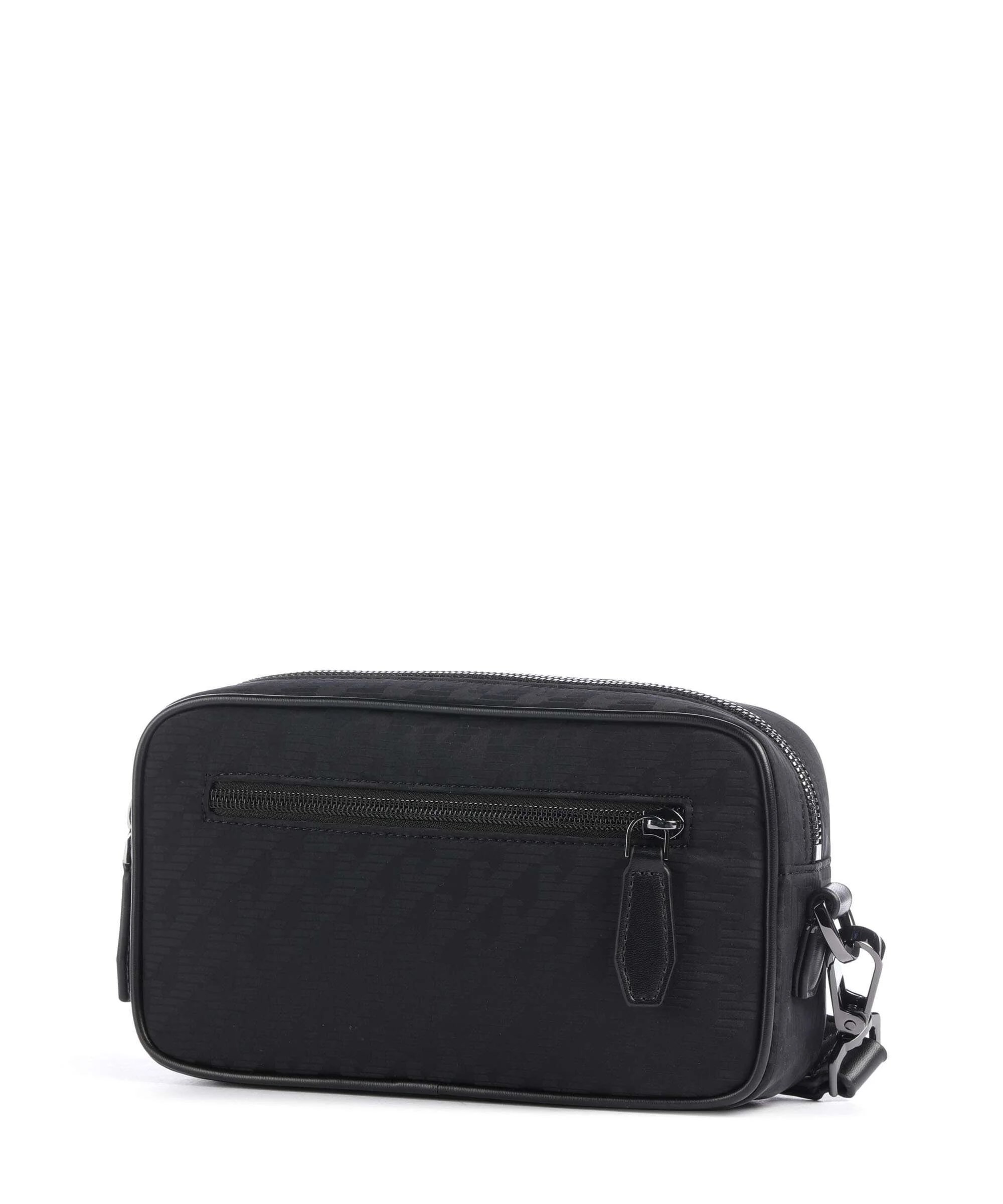 Emporio Armani Emporıo Armani Erkek Fermuarlı Ön Bölmeli Kısa Askılı Siyah El Çantası EM007051 AF28798-UC001