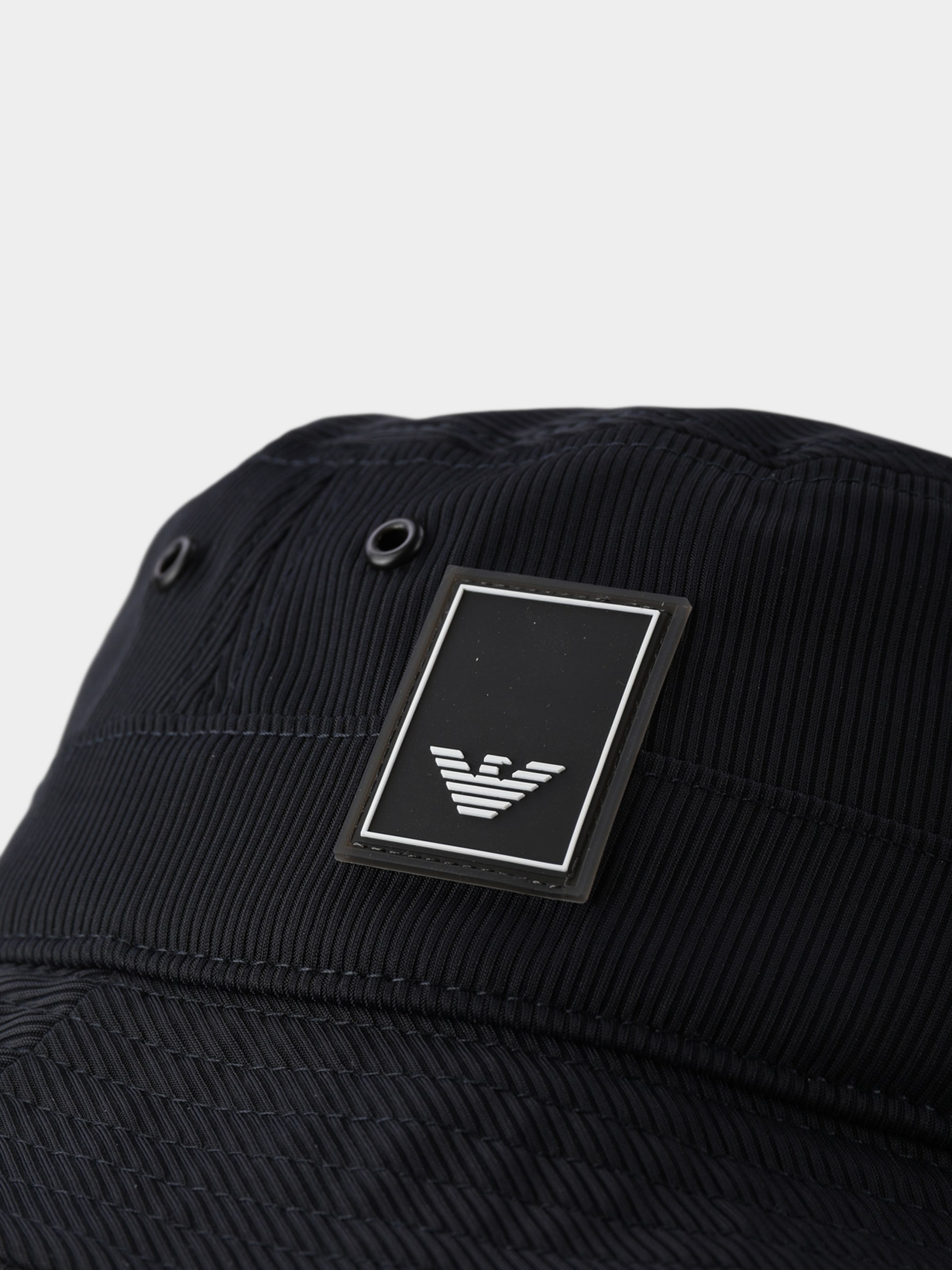 Emporio Armani Emporıo Armani Erkek Fitilli Dokulu Kumaş Logo Etiketli Lacivert Spor Şapka EM000054 AF22391-UB118
