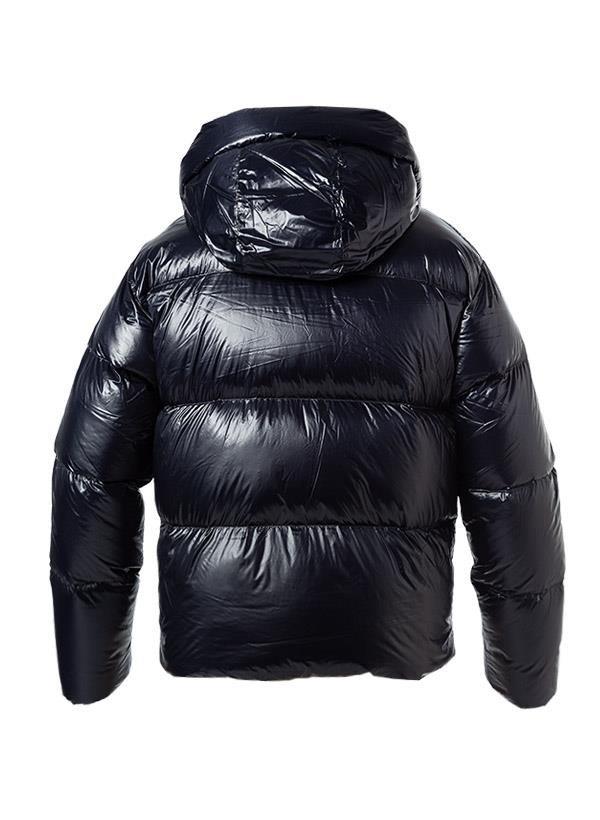 Emporio Armani Emporıo Armani Erkek Kapşonlu Yaka Marka Detaylı Fermuarlı Şişme Lacivert Mont 6R1B97 1NKZZ-0920