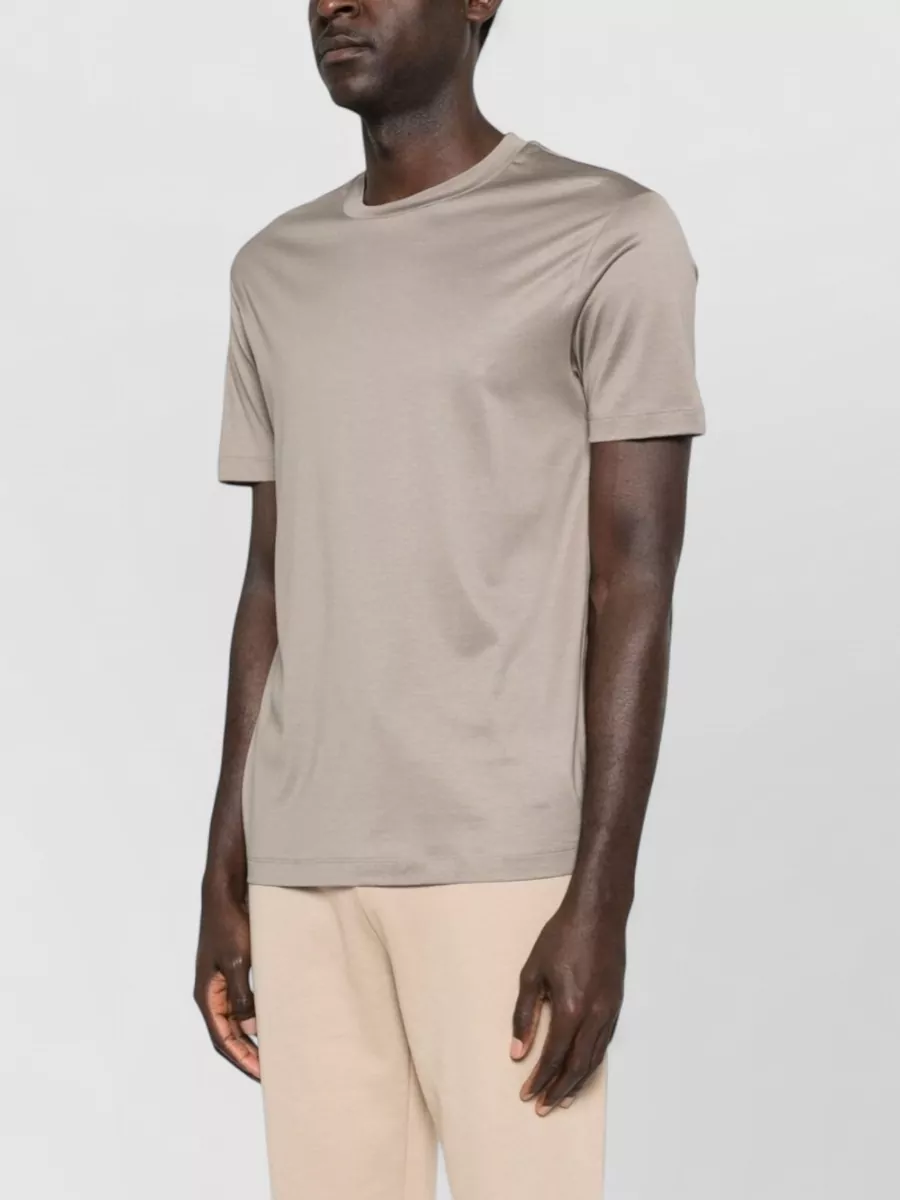 Emporio Armani Emporıo Armani Erkek Kısa Kol Bisiklet Yaka Rahat Kesim Gri T-Shirt EM006691 AF10017-U8049
