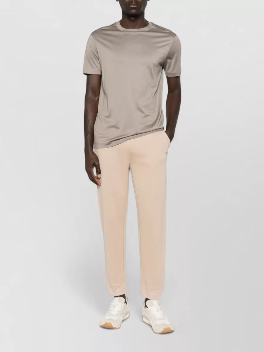 Emporio Armani Emporıo Armani Erkek Kısa Kol Bisiklet Yaka Rahat Kesim Gri T-Shirt EM006691 AF10017-U8049