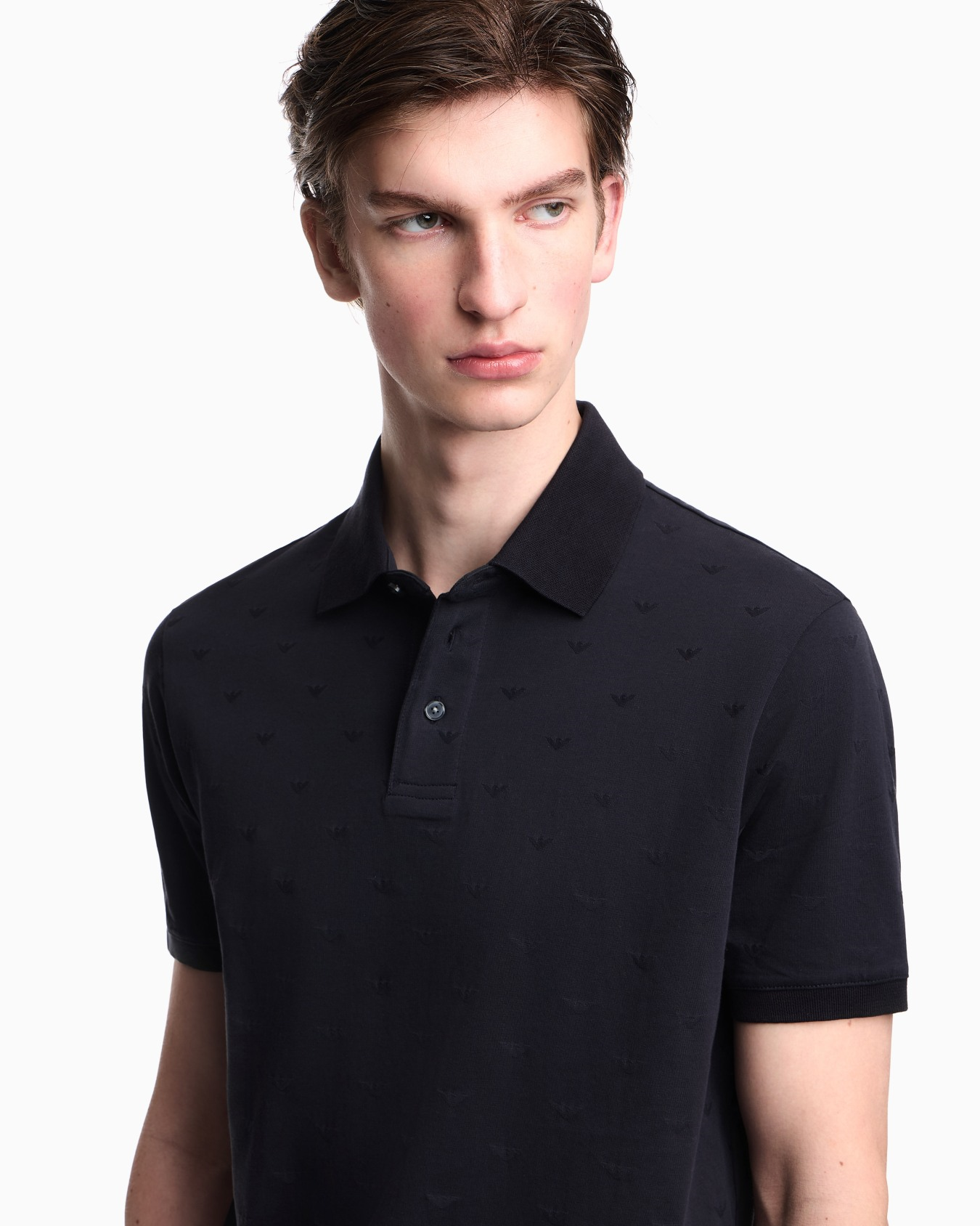 Emporio Armani Emporıo Armani Erkek Kısa Kol Pamuklu Regular Fit FB469 Polo Yaka T-Shirt EM004912 AF10762-FB469