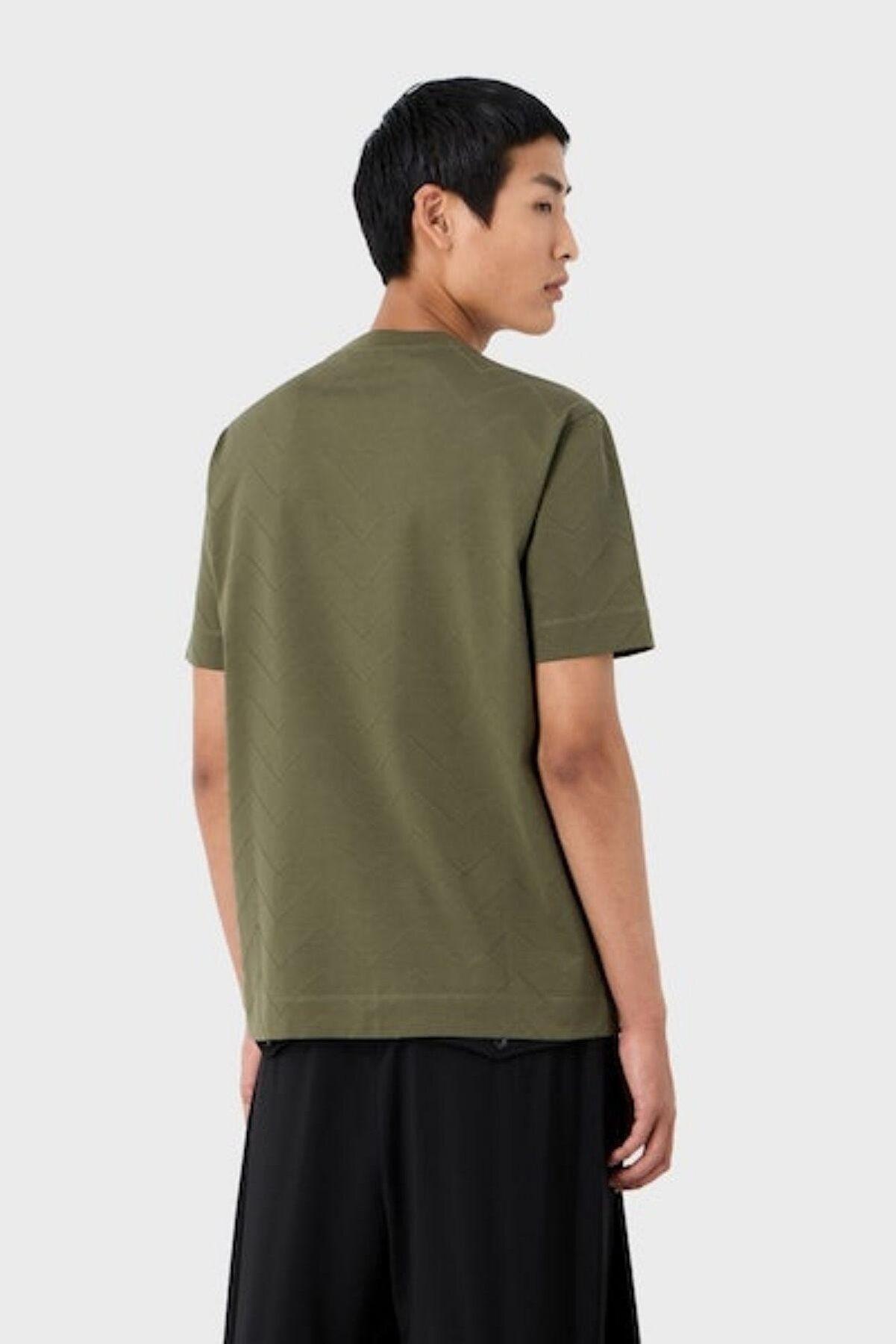 Emporio Armani Emporıo Armani Erkek Kısa Kollu Yuvarlak Yaka Logolu 0669 T-Shirt 6R1TDN 1JGYZ-0669