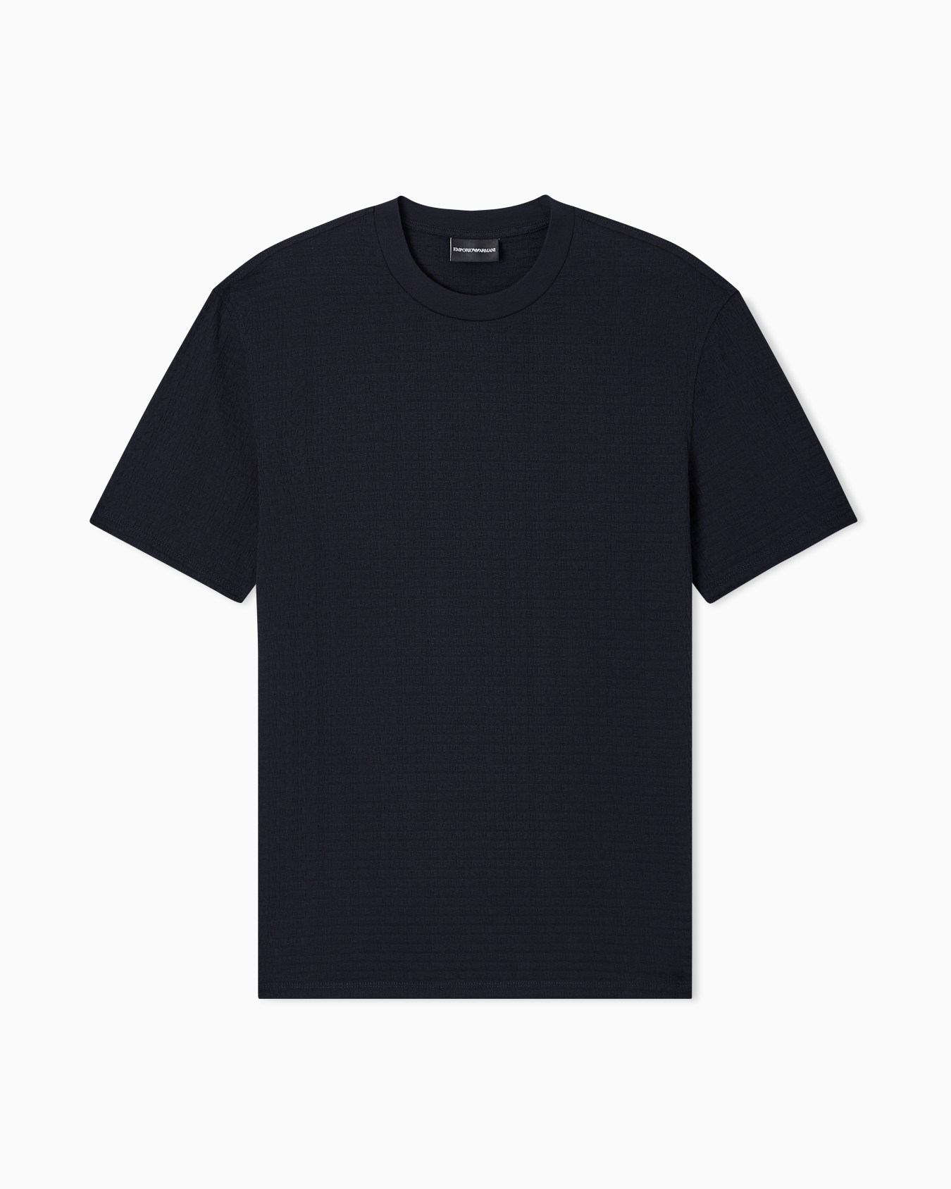 Emporio Armani Emporıo Armani Erkek Kısa Kol Bisiklet Yaka Rahat Kesim Lacivert T-Shirt EM004594 AF10762-FB413