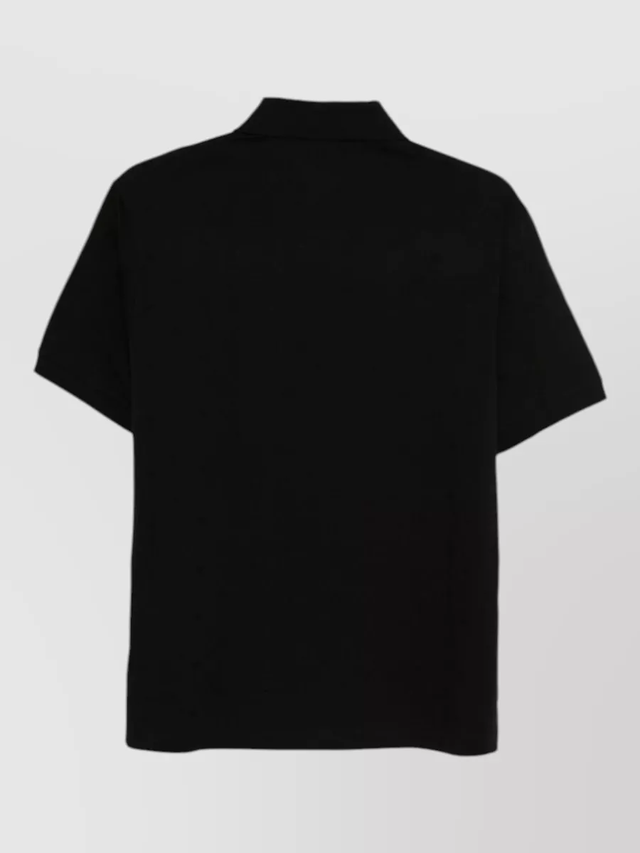 Emporio Armani Emporıo Armani Erkek Kısa Kol Pamuklu Regular Fit Siyah Polo Yaka T-Shirt EM004912 AF10762-FC346