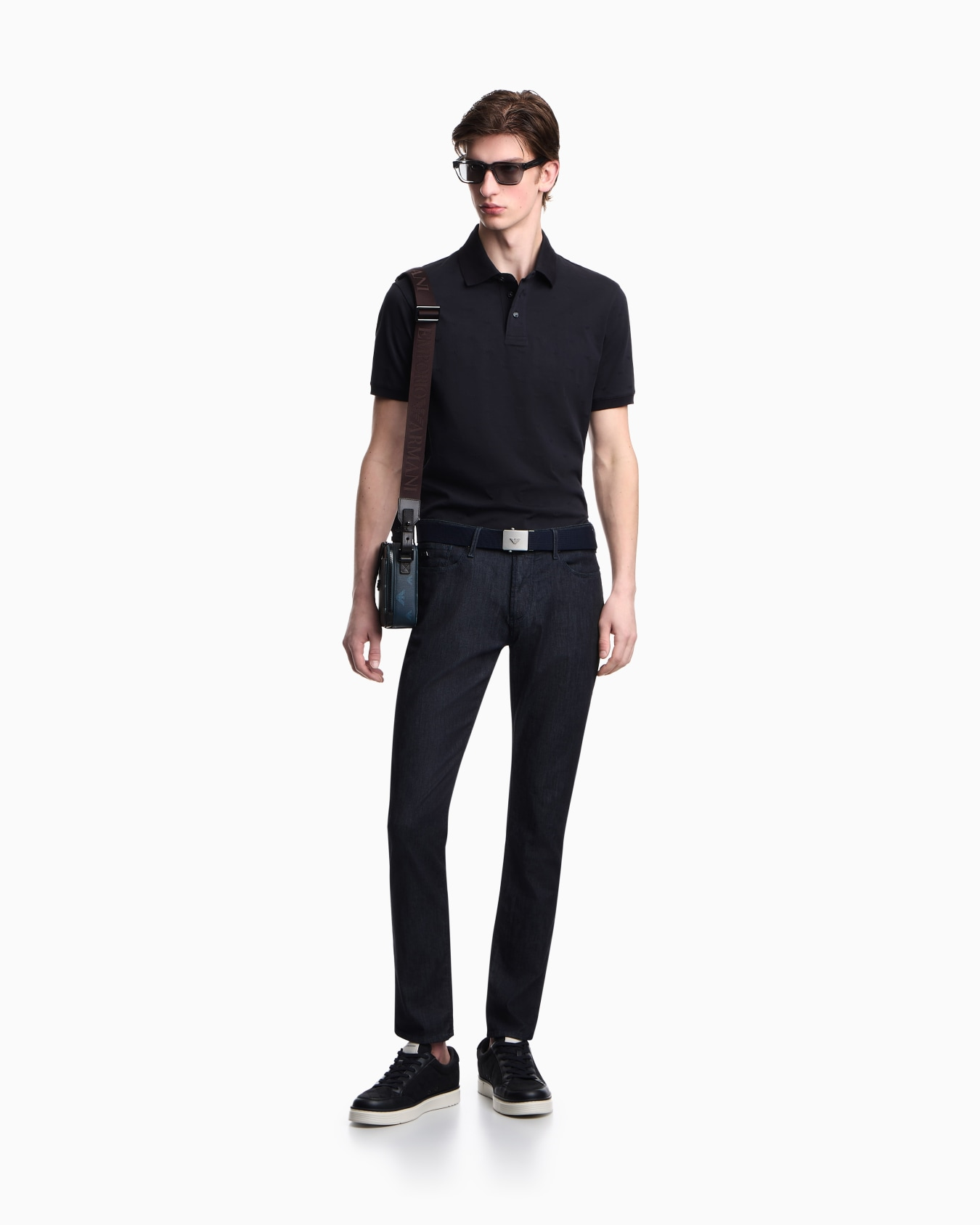 Emporio Armani Emporıo Armani Erkek Kısa Kol Pamuklu Regular Fit FB469 Polo Yaka T-Shirt EM004912 AF10762-FB469