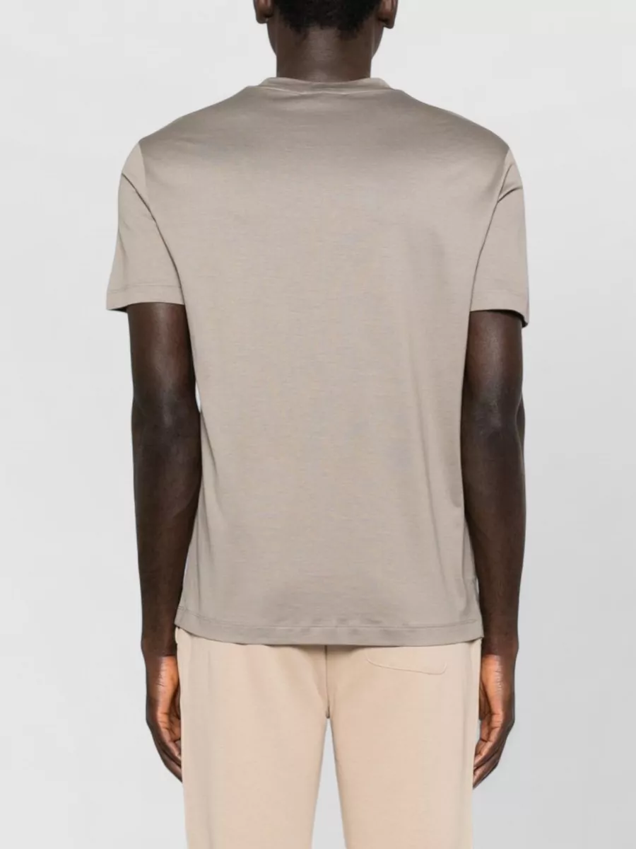 Emporio Armani Emporıo Armani Erkek Kısa Kol Bisiklet Yaka Rahat Kesim Gri T-Shirt EM006691 AF10017-U8049