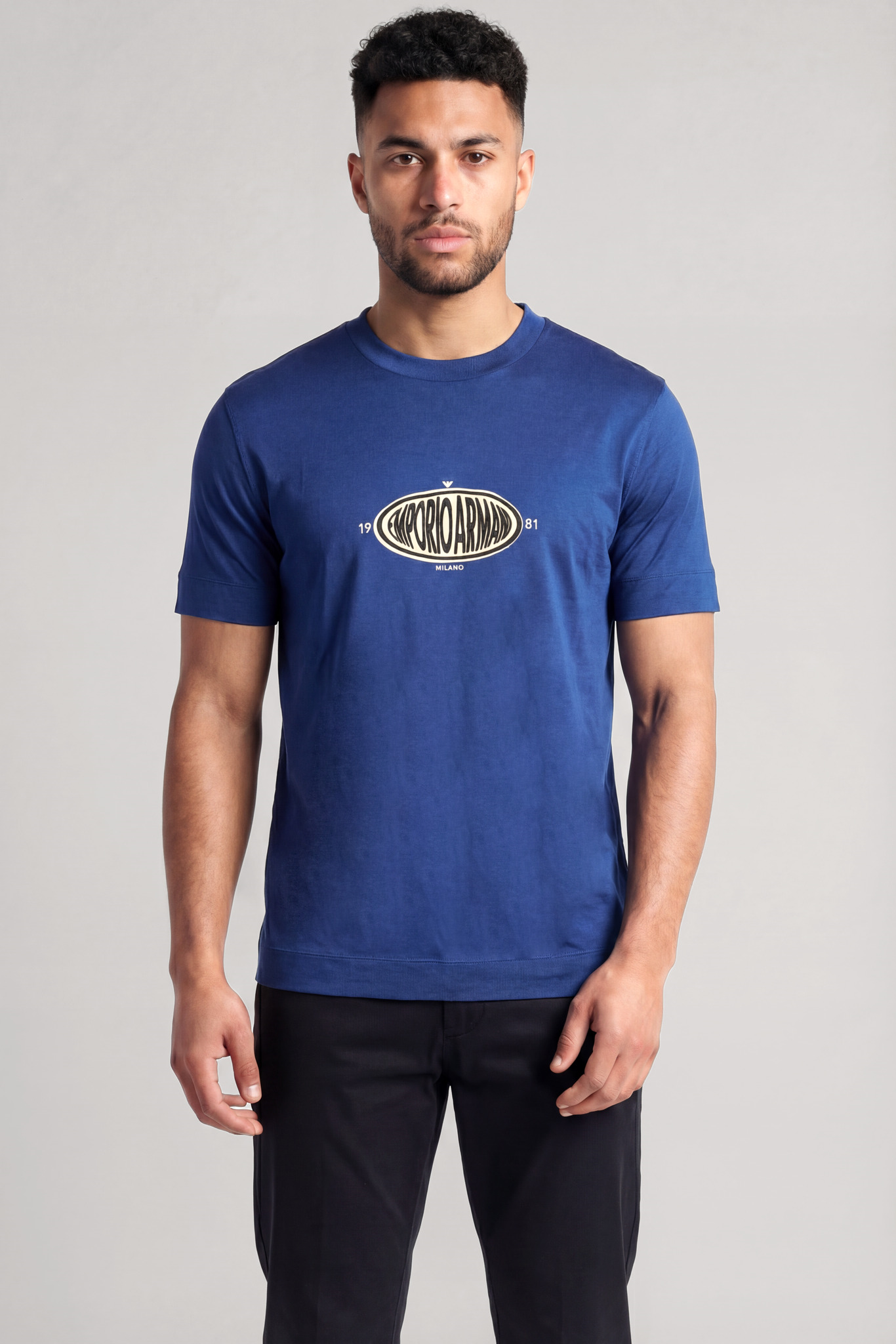 Emporio Armani Emporıo Armani Erkek Lacivert T-Shirt EM004916 AF13747-UB093