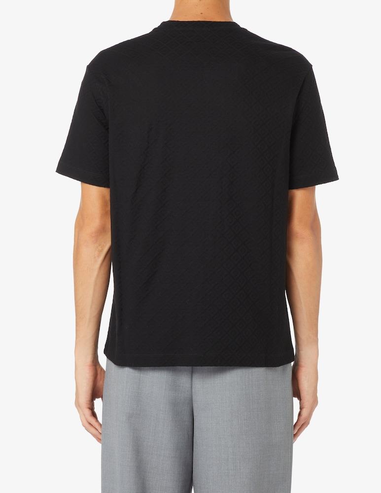 Emporio Armani Emporıo Armani Erkek Logolu Regular Fit Kısa Kollu Yuvarlak Yaka Siyah T-Shirt 6R1T7P 1J7KZ-0999