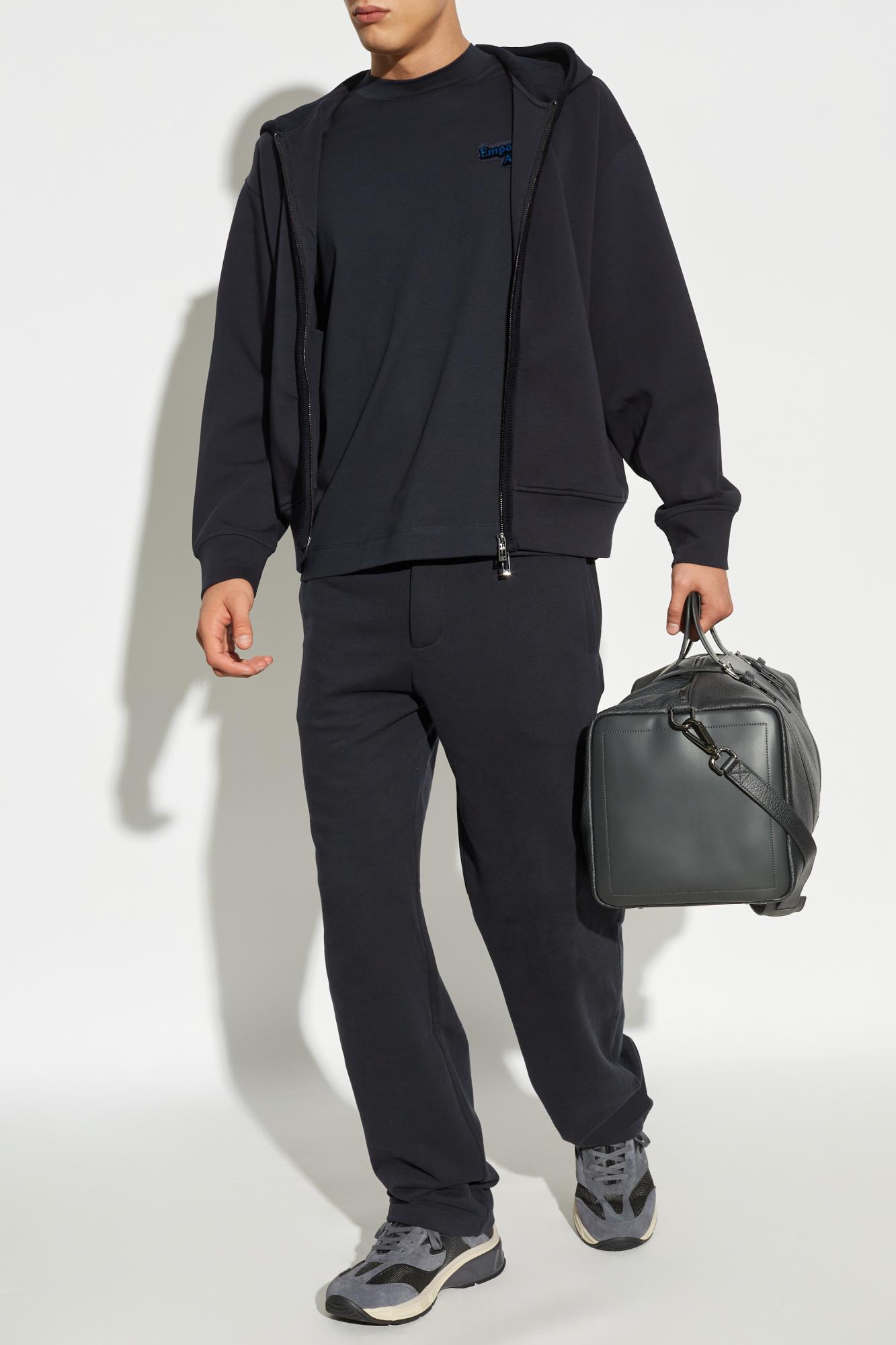 Emporio Armani Emporıo Armani Erkek Marka Logolu Organik Pamuklu Kısa Kollu 0984 T-Shirt 6D1TD7 1JOCZ-0984