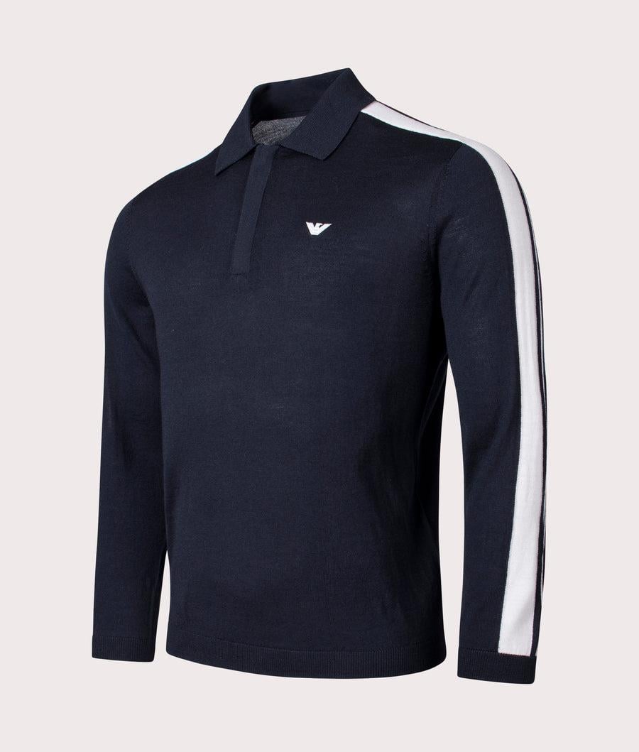 Emporio Armani Emporıo Armani Erkek Marka Logolu Uzun Kollu Rahat Lacivert Kazak 6R1MU1 1MMHZ-0920