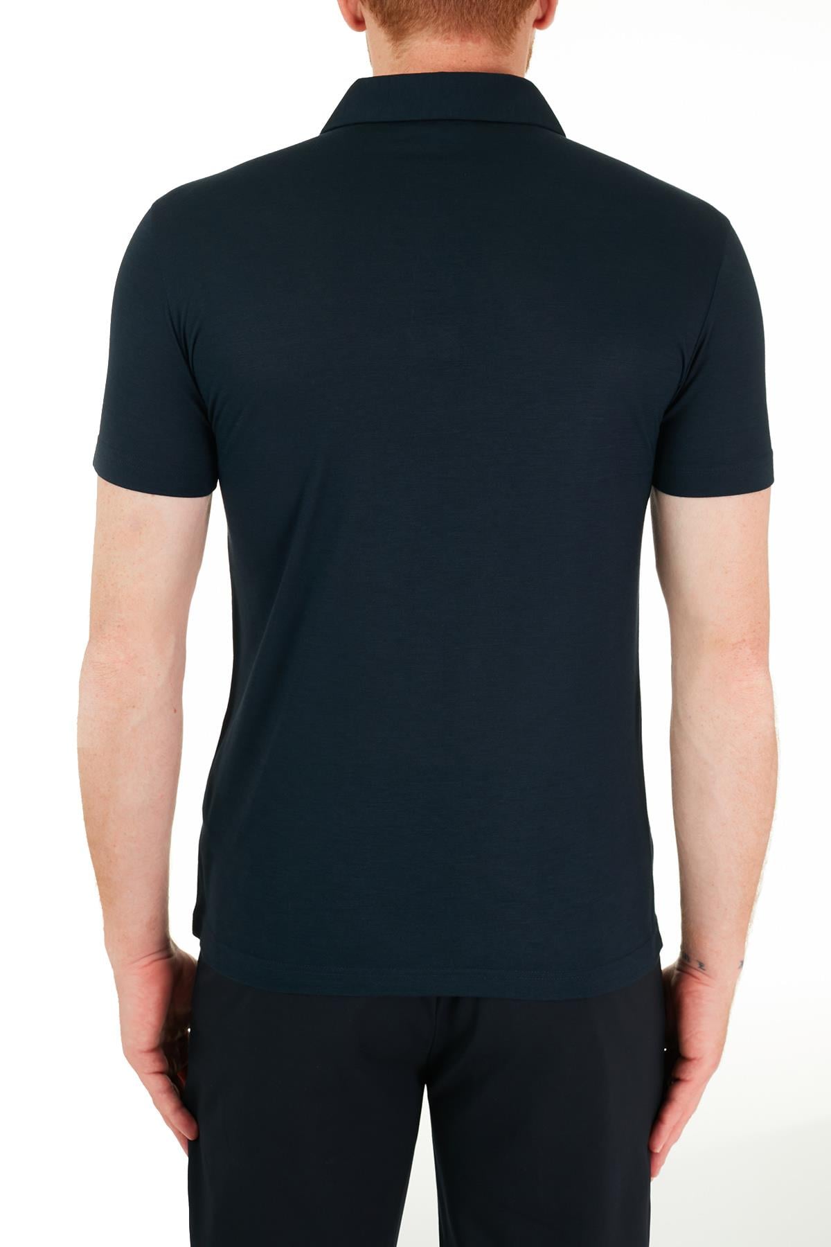 Emporio Armani Emporıo Armani Erkek Marka Logolu Basic Bisiklet Yaka Kısa Kollu Lacivert T-Shirt 8N1T8V 1JQ2Z-0922