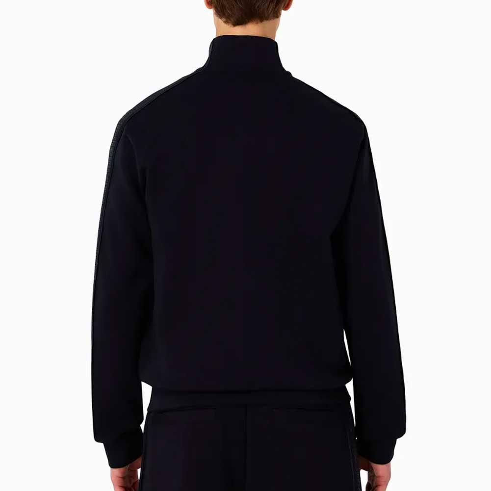 Emporio Armani Emporıo Armani Erkek Marka Logolu Uzun Kollu Rahat Lacivert Sweatshirt 6R1MF1 1JHSZ-0920