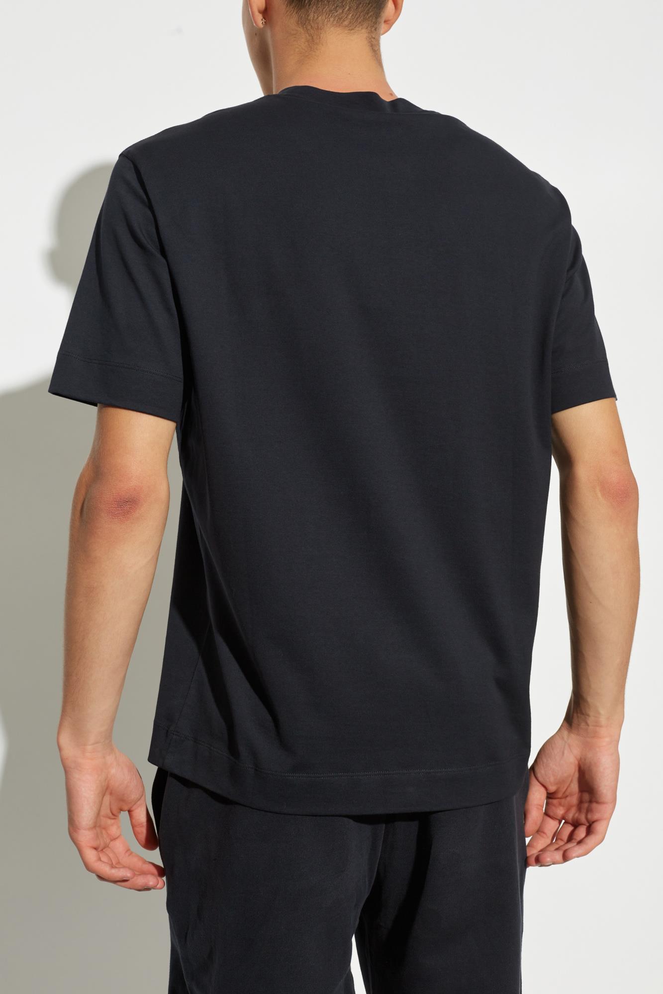 Emporio Armani Emporıo Armani Erkek Marka Logolu Organik Pamuklu Kısa Kollu 0984 T-Shirt 6D1TD7 1JOCZ-0984
