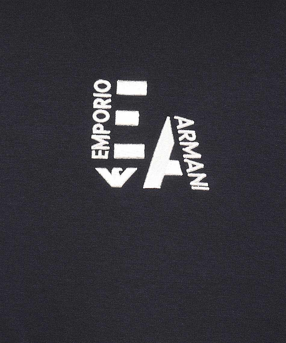 Emporio Armani Emporıo Armani Erkek Marka Logolu Uzun Kollu Rahat Lacivert Sweatshirt 6R1ME5 1JHSZ-09Q6