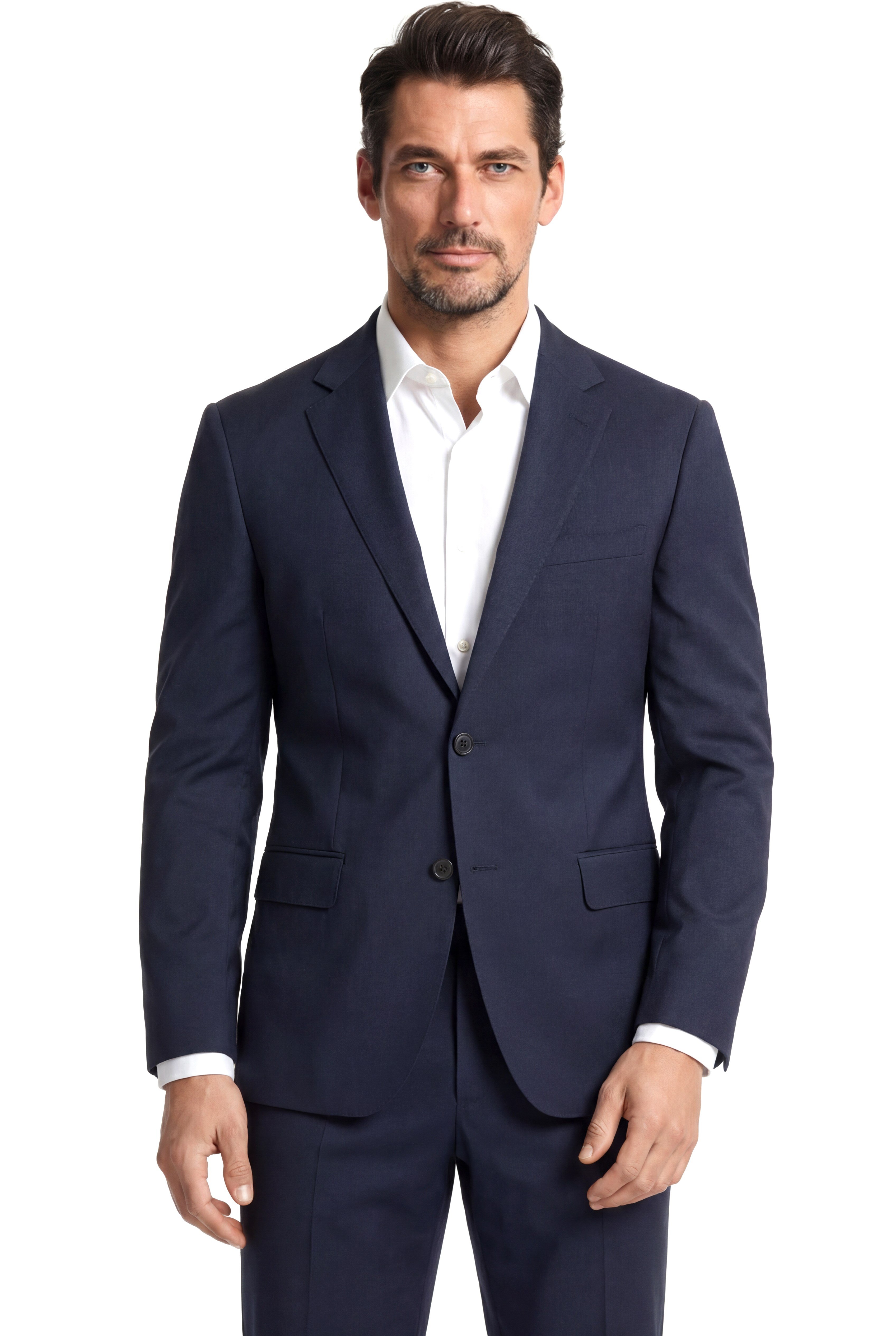 Emporio Armani Emporıo Armani Erkek Normal Kesim %100 Yün Lacivert Takım Elbise EM001973 TE19190-FB043