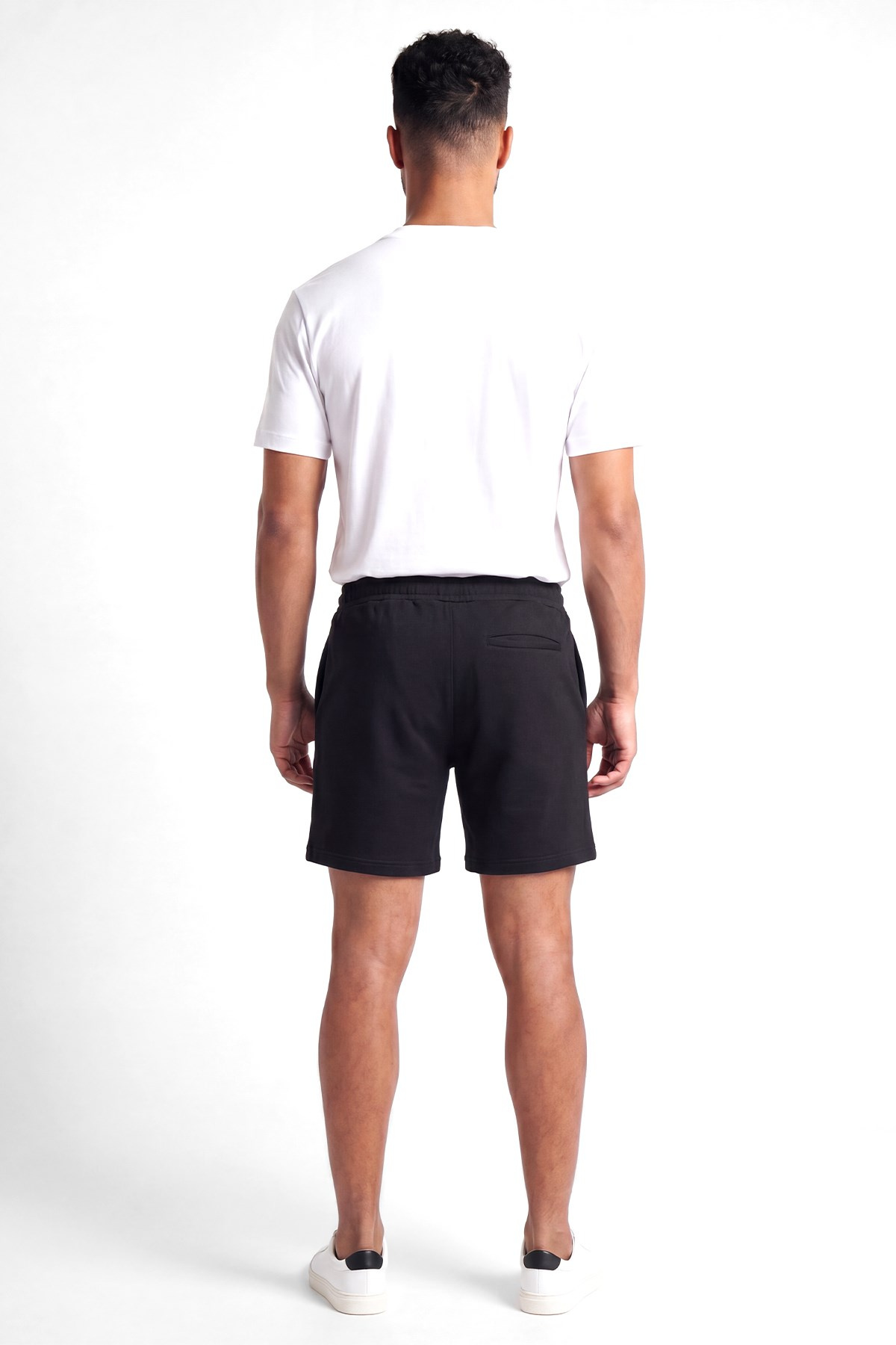 Emporio Armani Emporıo Armani Erkek Normal Kalıp Beli Lastikli Pamuklu Siyah Şort EM006207 AF24380-UC001