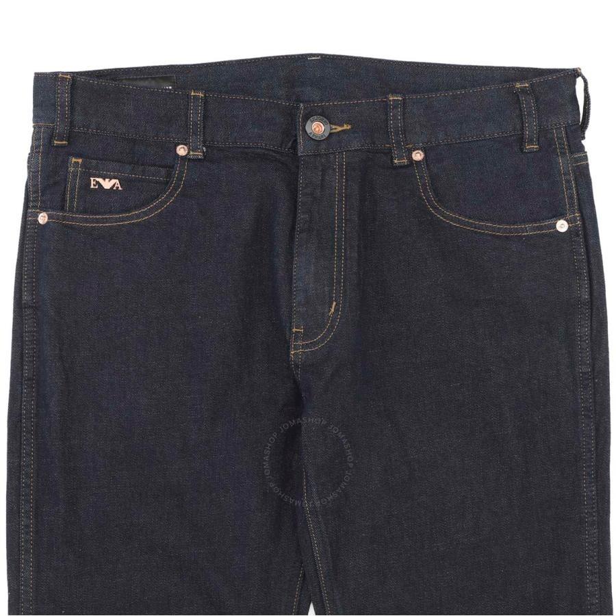 Emporio Armani Emporıo Armani Erkek Normal Belli Dar Kesim Düz Paça Mavi Jeans 3L1J16 1DJPZ-0941