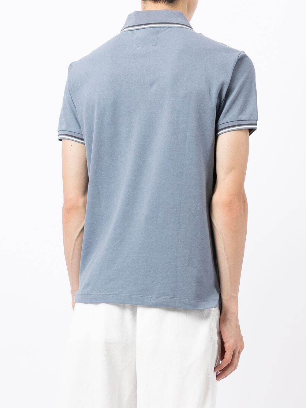 Emporio Armani Emporıo Armani Erkek Pamuklu Polo Yaka Kısa Kollu Günlük Kullanım Mavi1 Polo Yaka T-Shirt 8N1FB4 1JPTZ-0638