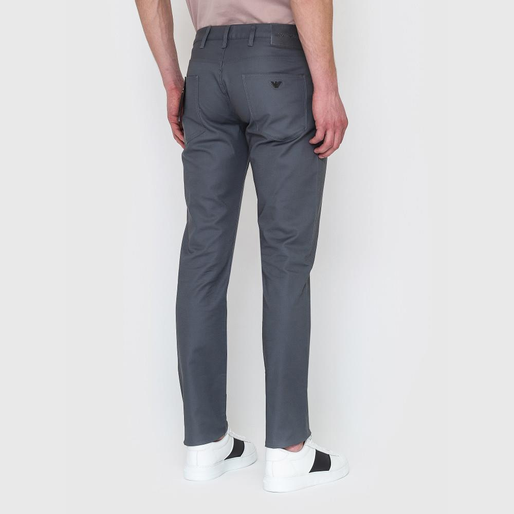 Emporio Armani Emporıo Armani Erkek Pamuklu Fermuarlı Gri Jeans 3K1J06 1NWYZ-GRI