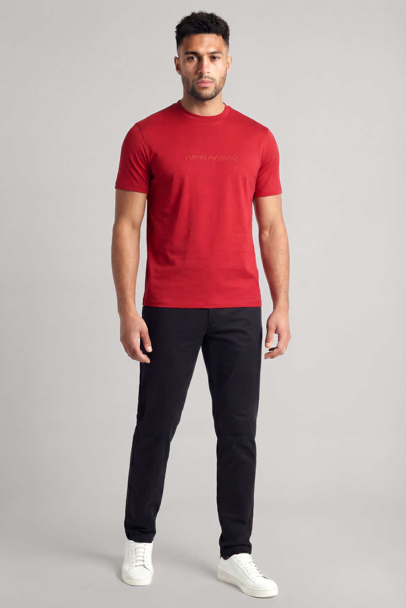 Emporio Armani Emporıo Armani Erkek Regular Fit Logo Detaylı Pamuklu Kısa Kollu M5150 T-Shirt EM004583 AF13669-M5150