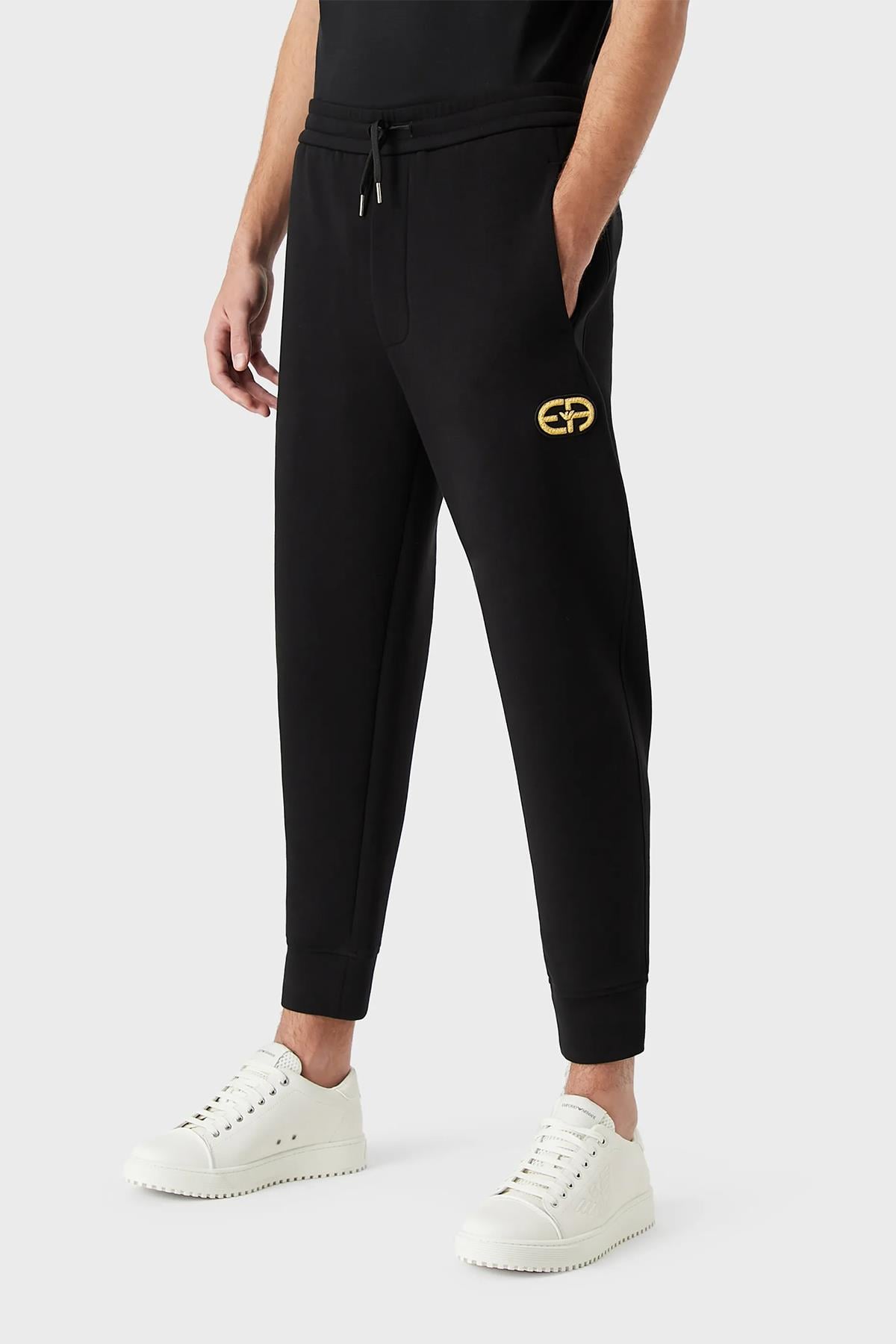 Emporio Armani Emporıo Armani Erkek Siyah Eşofman Altı 6L1P84 1JHSZ-0999
