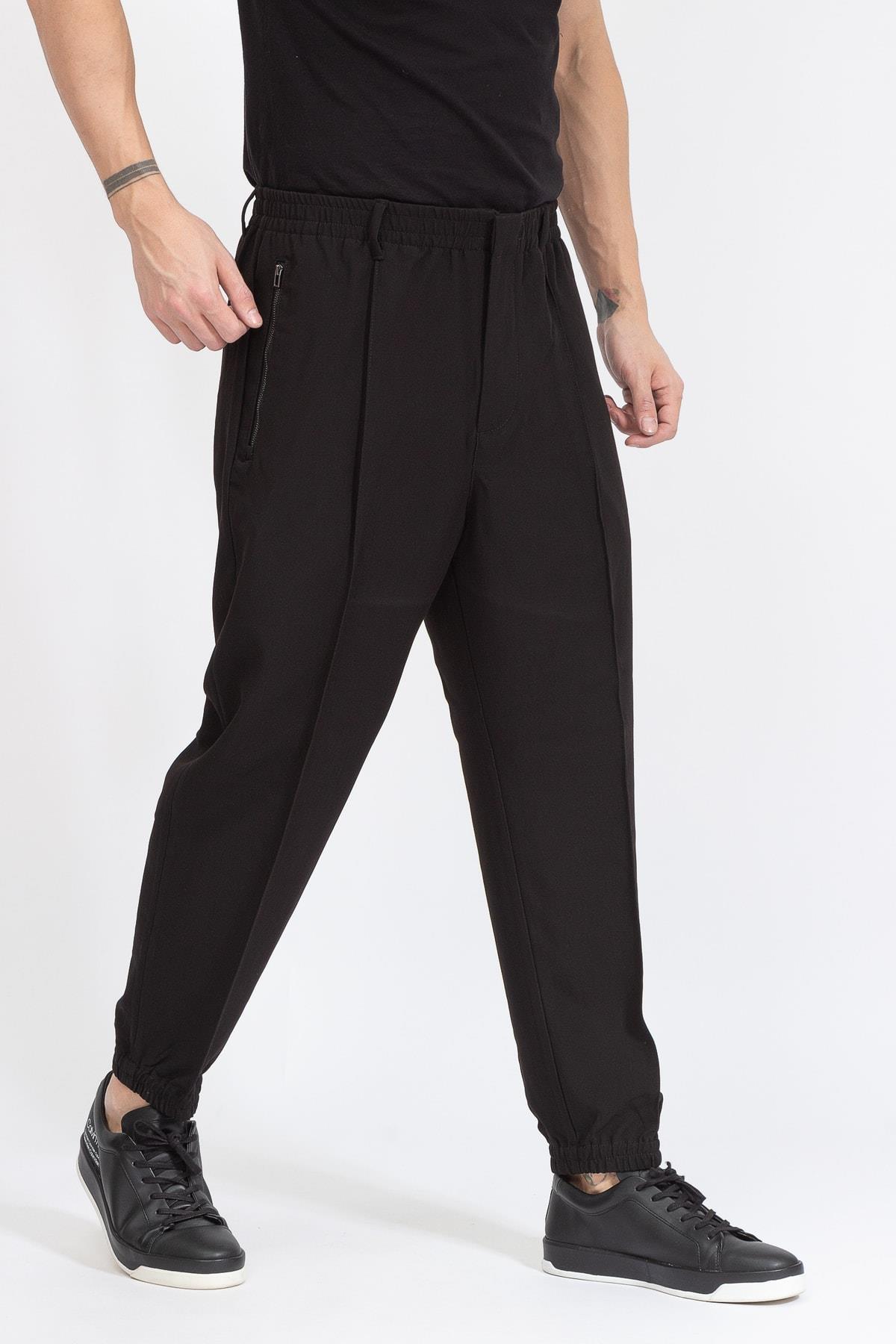Emporio Armani Emporıo Armani Erkek Siyah Pantolon 6L1P74 1NMKZ-0999