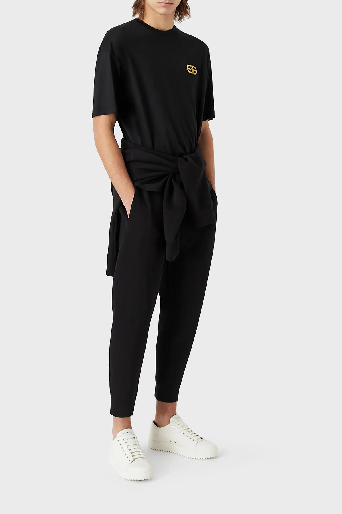 Emporio Armani Emporıo Armani Erkek Siyah Eşofman Altı 6L1P84 1JHSZ-0999