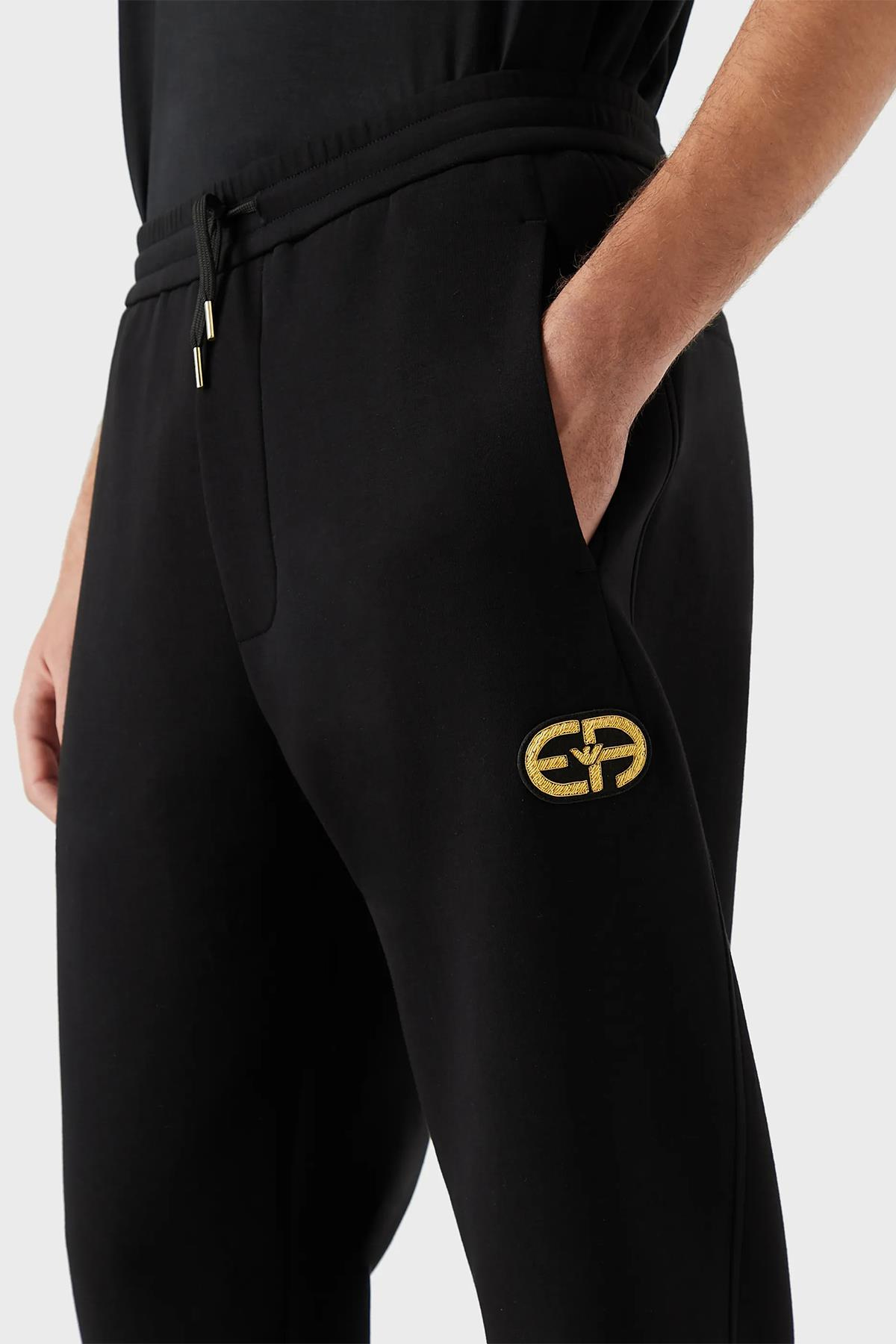Emporio Armani Emporıo Armani Erkek Siyah Eşofman Altı 6L1P84 1JHSZ-0999