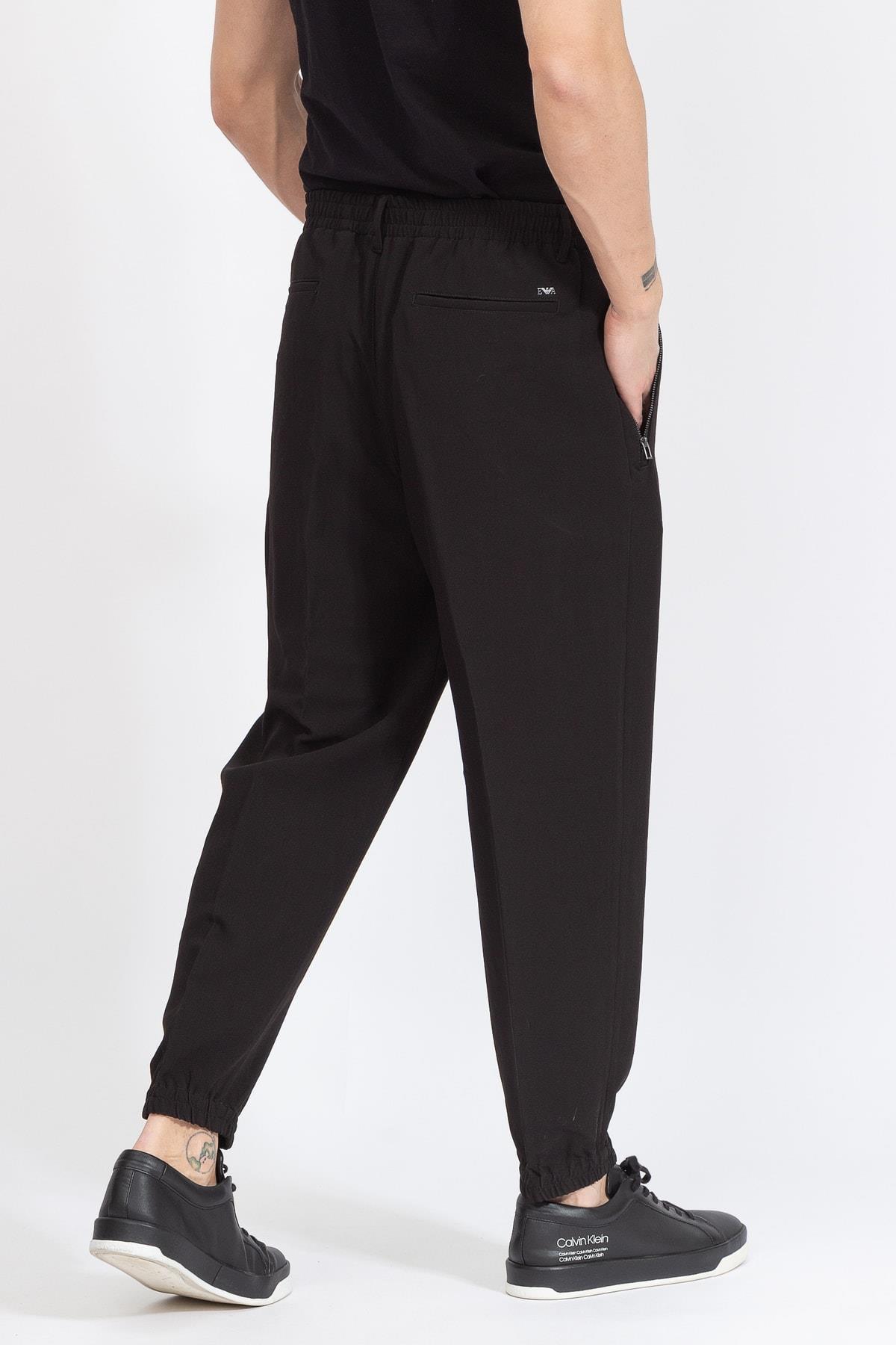 Emporio Armani Emporıo Armani Erkek Siyah Pantolon 6L1P74 1NMKZ-0999