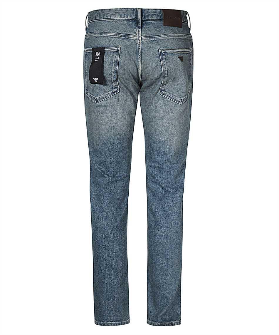Emporio Armani Emporıo Armani Erkek Slim Fit Normal Bel Pamuklu Mavi Jeans 6R1J06 1D05Z-0942