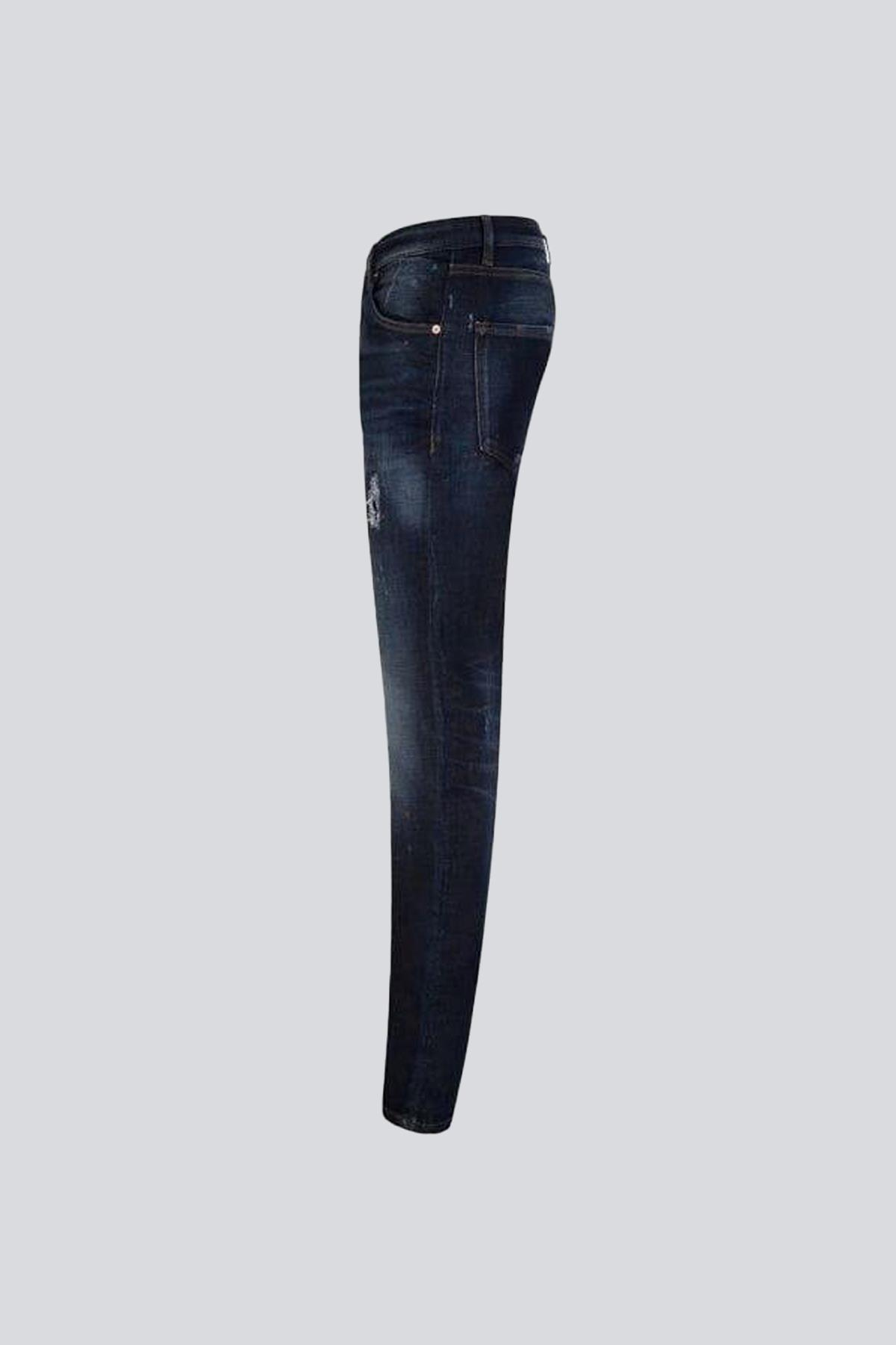 EMPORIO ARMANI Emporıo Armani Erkek Slim Fit Normal Bel Pamuklu Mavi Jeans 6H1J09 1DM6Z-943