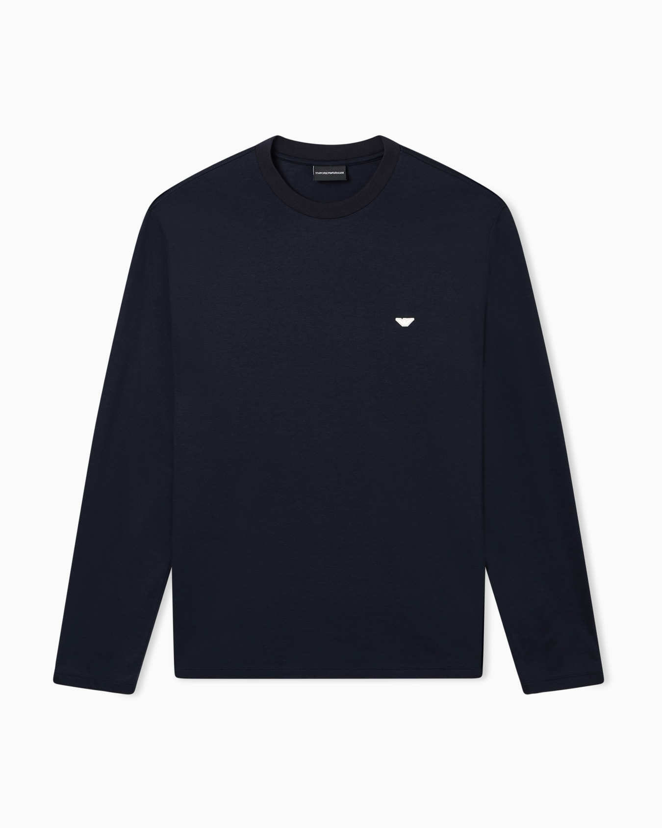 Emporio Armani Emporıo Armani Erkek Slim Fit Bisiklet Yakalı Uzun Kollu Lacivert Sweatshirt EM004591 AF13747-UB118