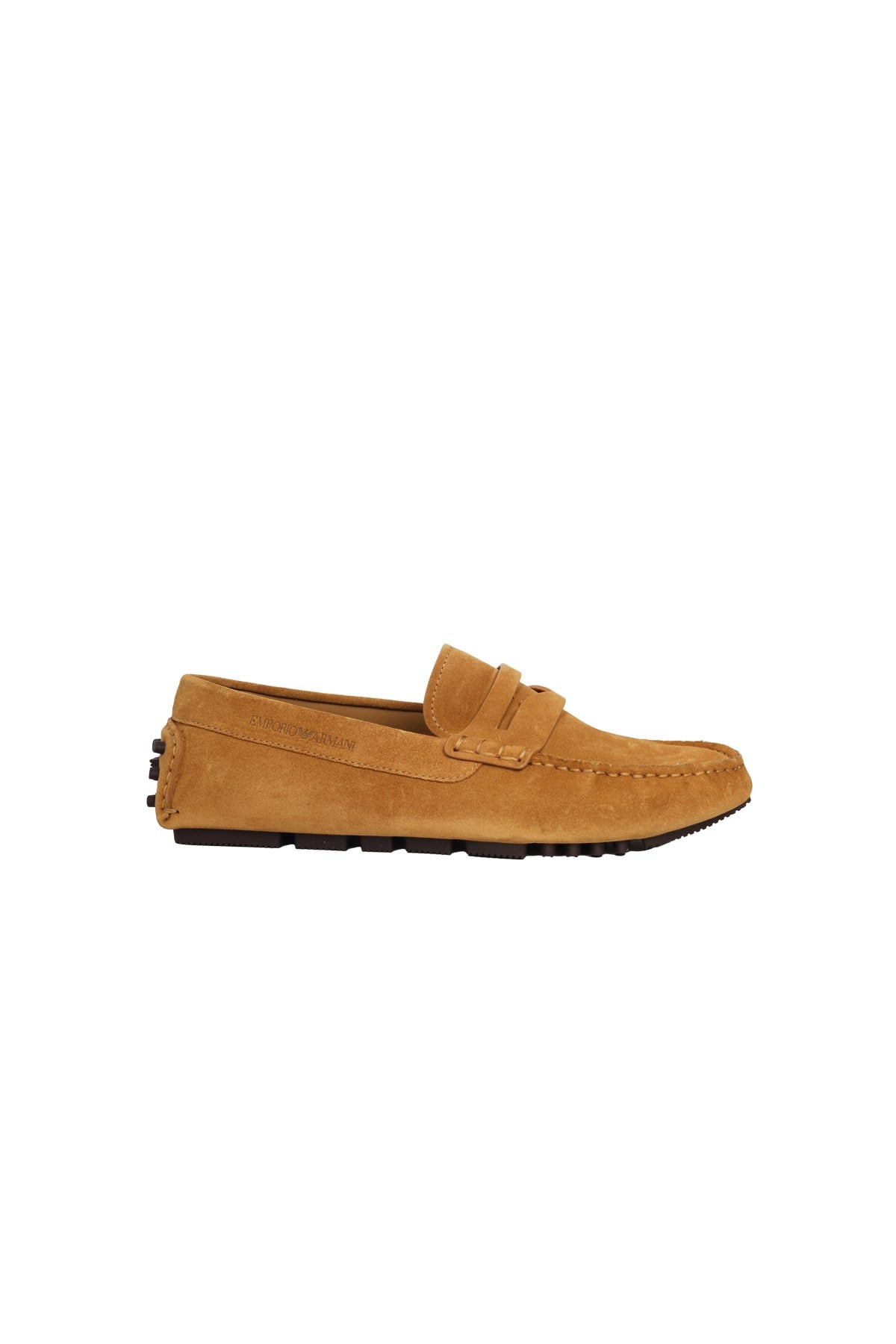 Emporio Armani Emporıo Armani Erkek Süet Deri Bağcıksız Günlük Kullanım U6244 Sneaker EM003731 AF19687-U6244