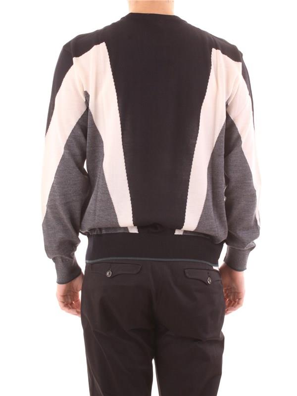 Emporio Armani Emporıo Armani Erkek Yuvarlak Uzun Kollu Günlük Siyah Kazak 6L1MXM 1MBSZ-F948