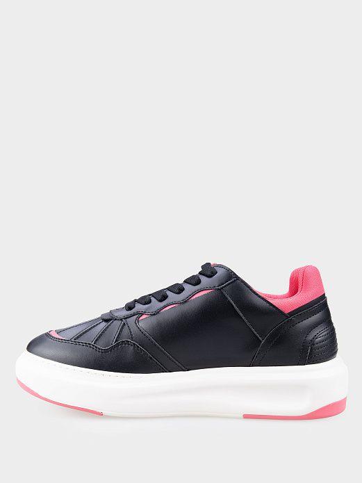 Emporio Armani Emporıo Armani Kadın Bağcıklı Logolu Günlük Kullanım Normal Kalıp Pembe Sneaker X3X165 XN703-K593